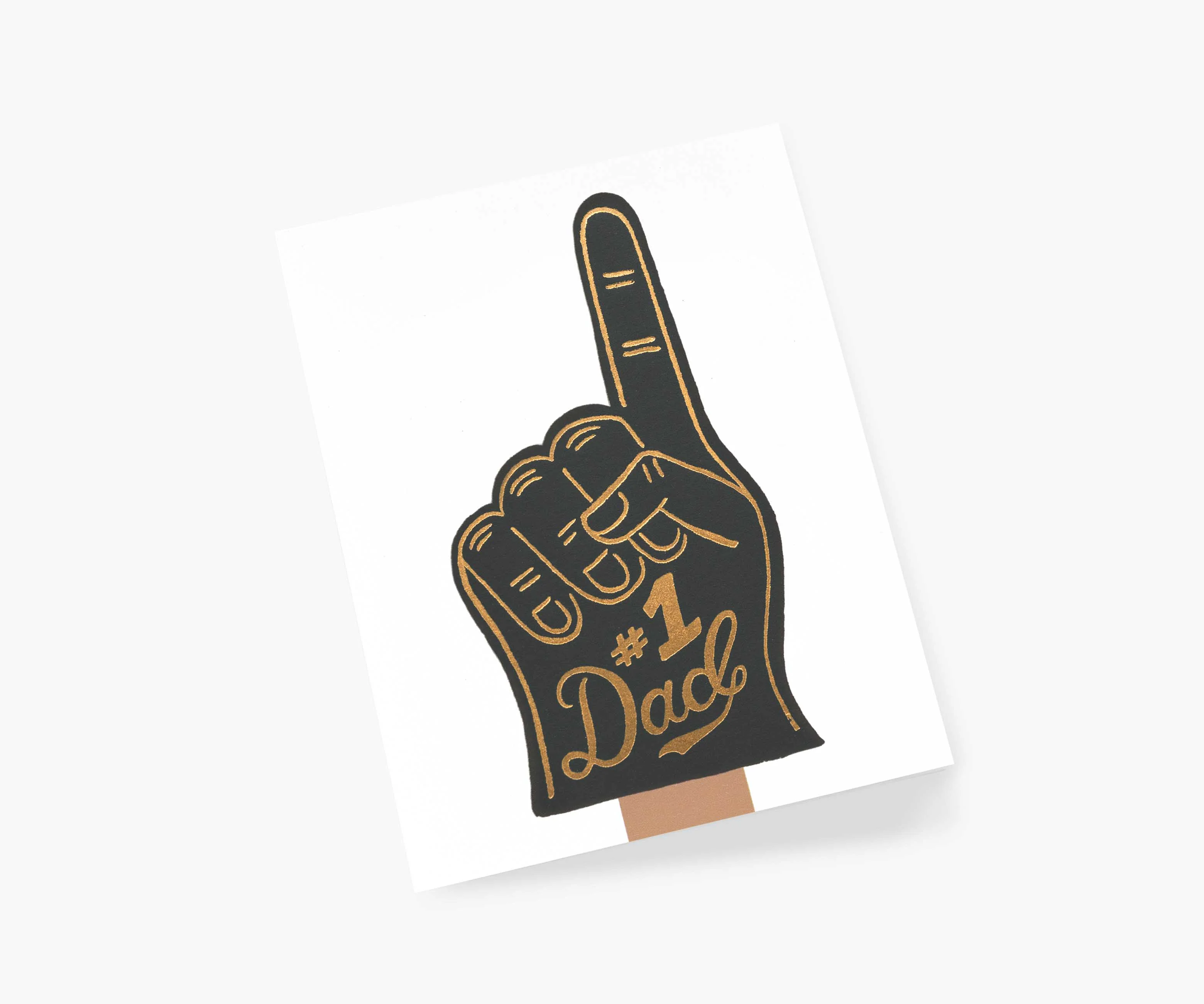 #1 Dad Father's Day Card - Single Card - Image 2