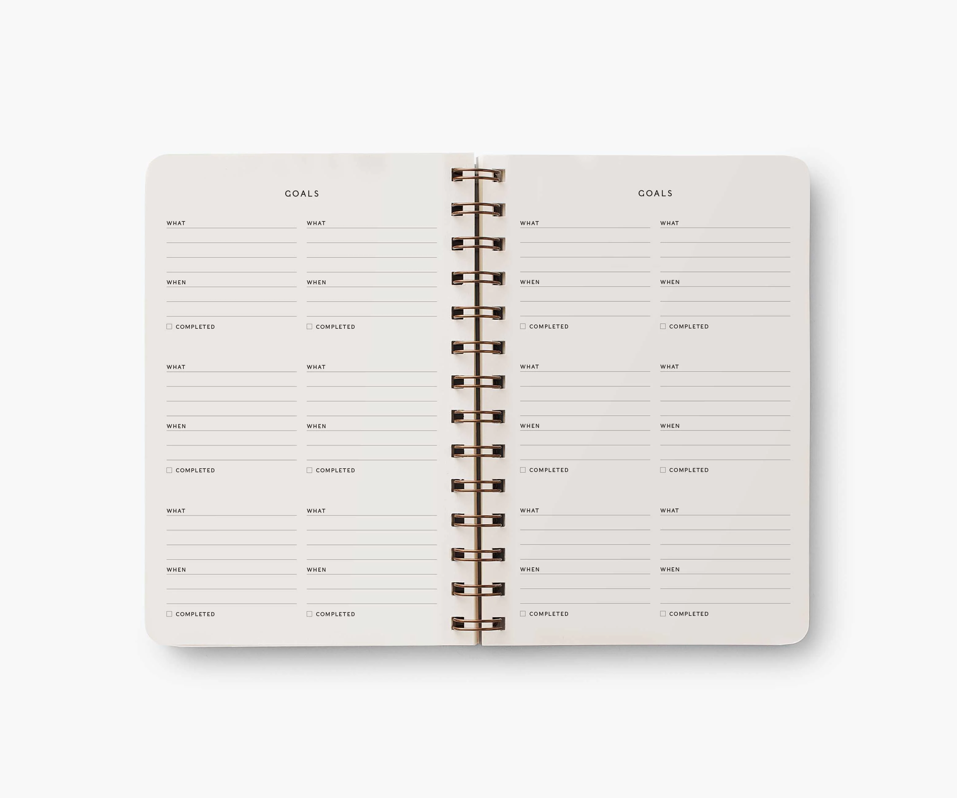 12-Month Undated Planner (Folio Insert) - Garden Party - Image 3