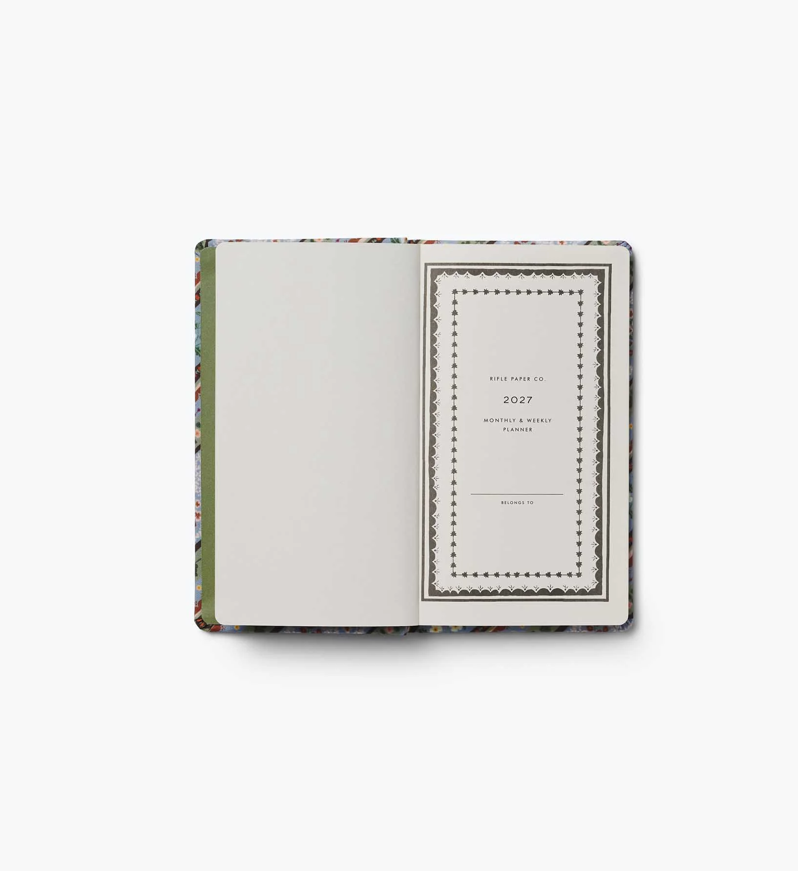 2027 12-Month Hardcover Pocket Planner - Paisley - Image 3