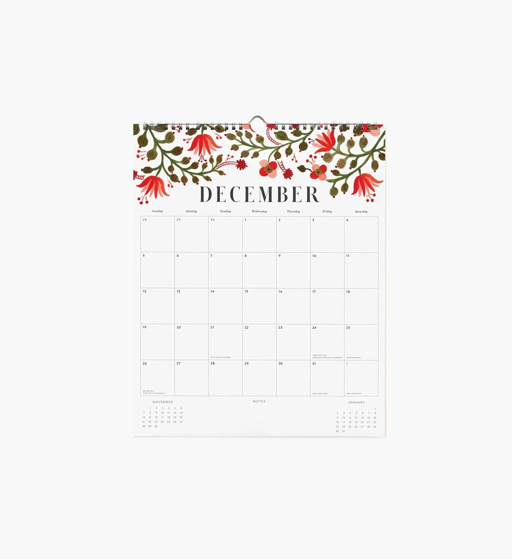2027 Appointment Calendar - Floral - Image 13