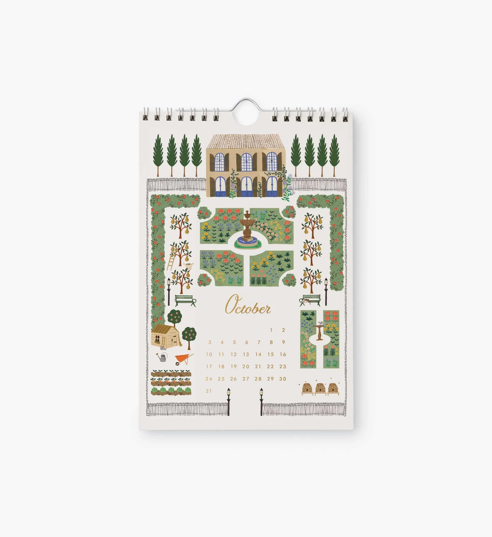 2027 Kitchen Calendar - Garden Study - Image 11