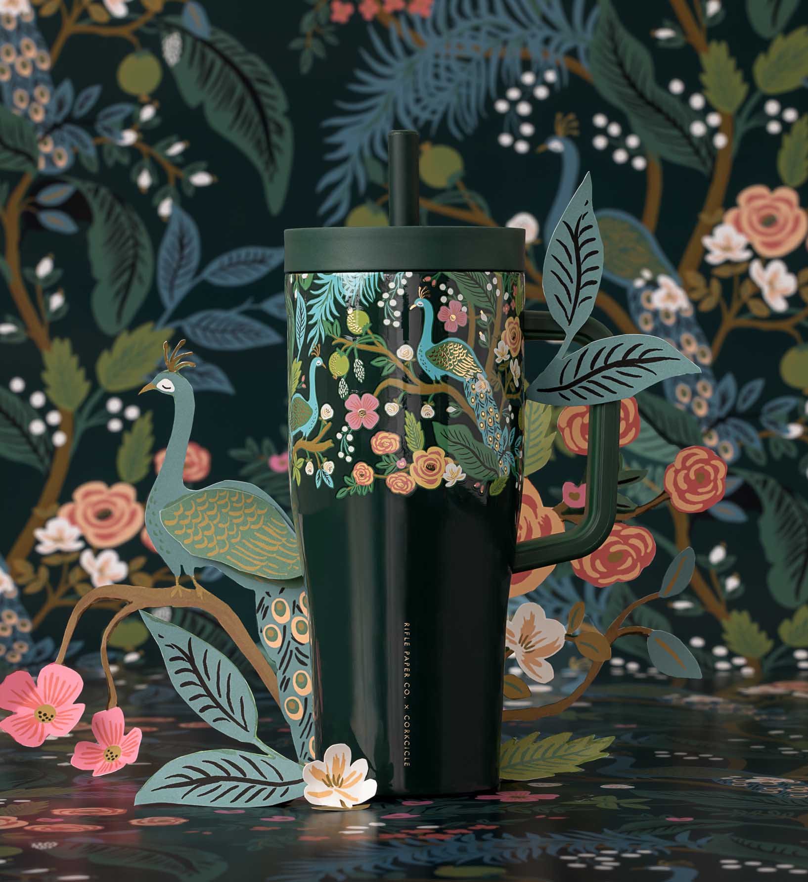 22 oz. Cruiser Cup - Peacock - Image 2