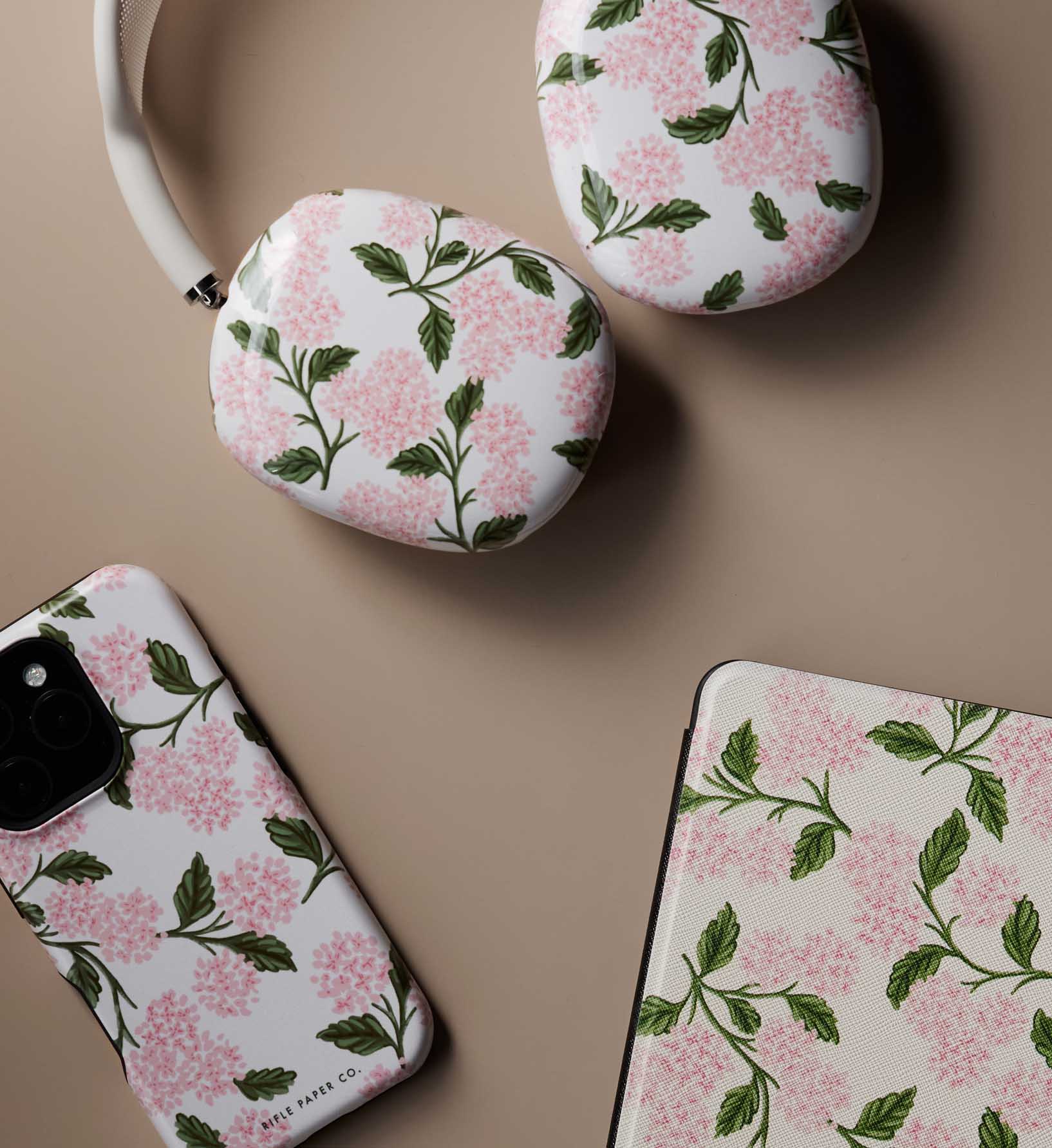 AirPods Max Case - Pink Hydrangea - Image 3