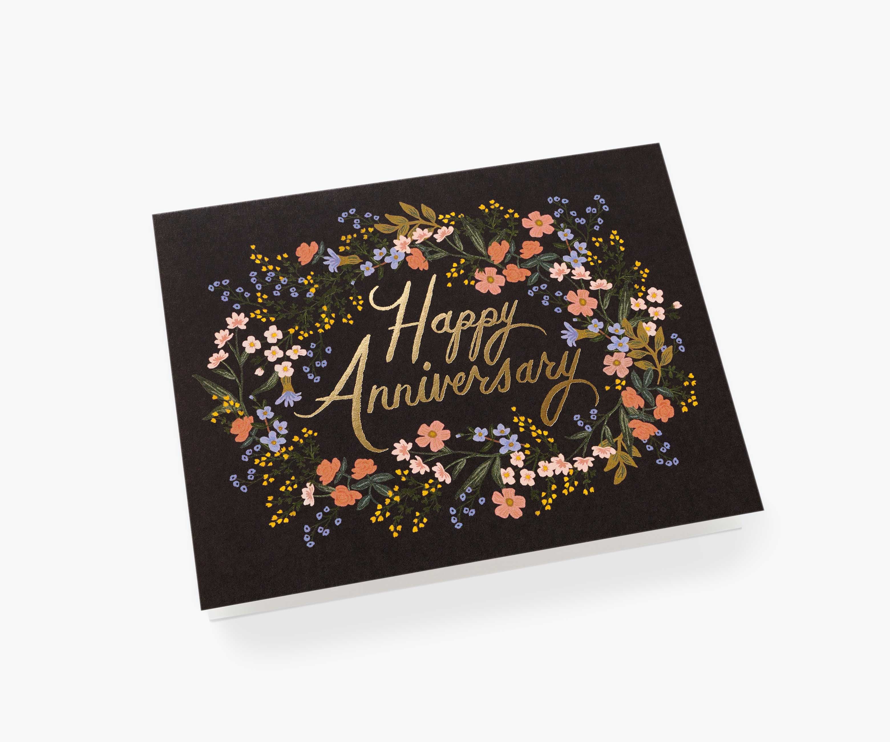 Anniversary Wreath Anniversary Card - Single Card - Image 2