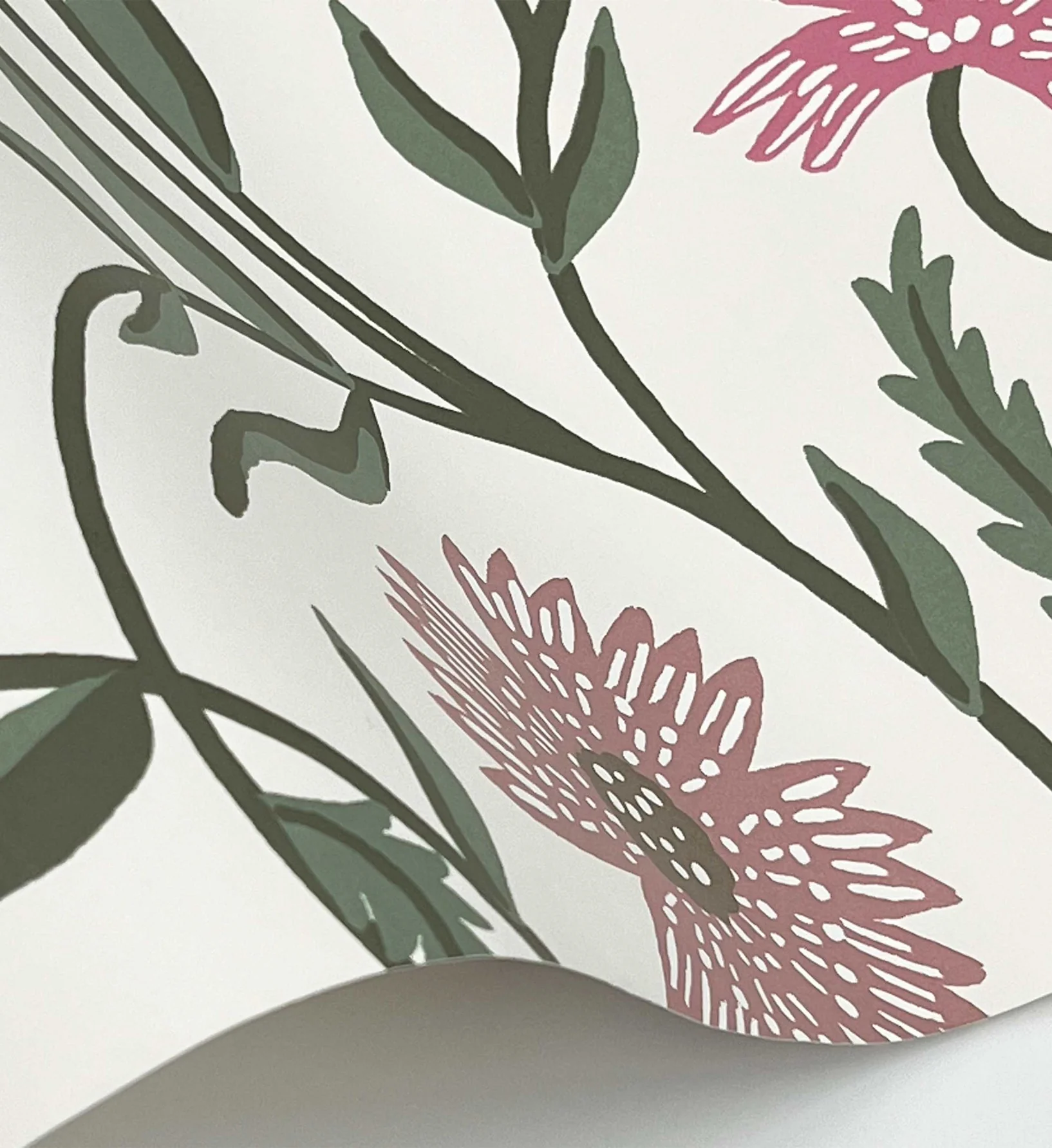 Aster Wallpaper - Linen & Rose - Image 4