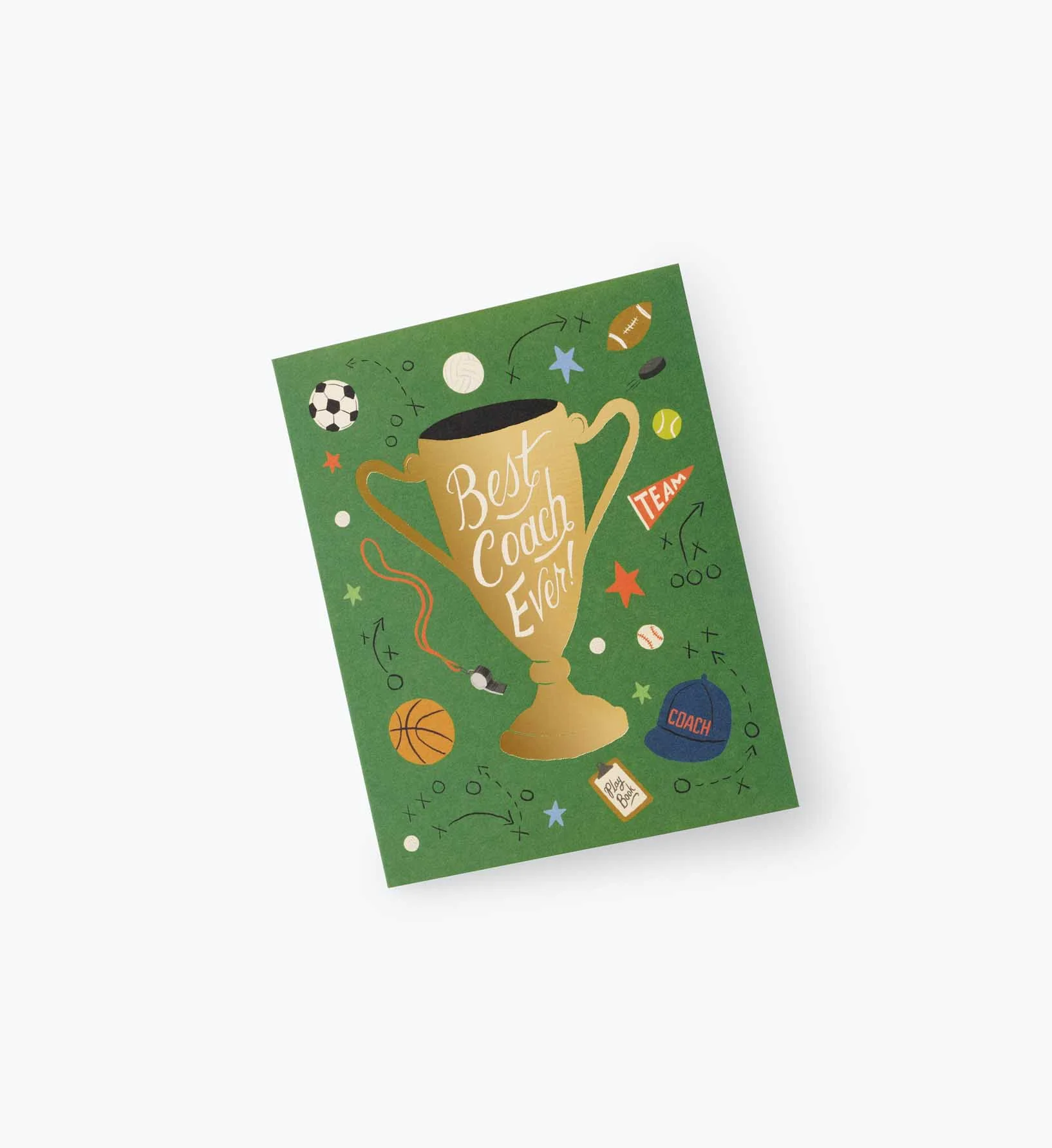 Best Coach Ever Love & Friendship Card - Single Card - Image 2