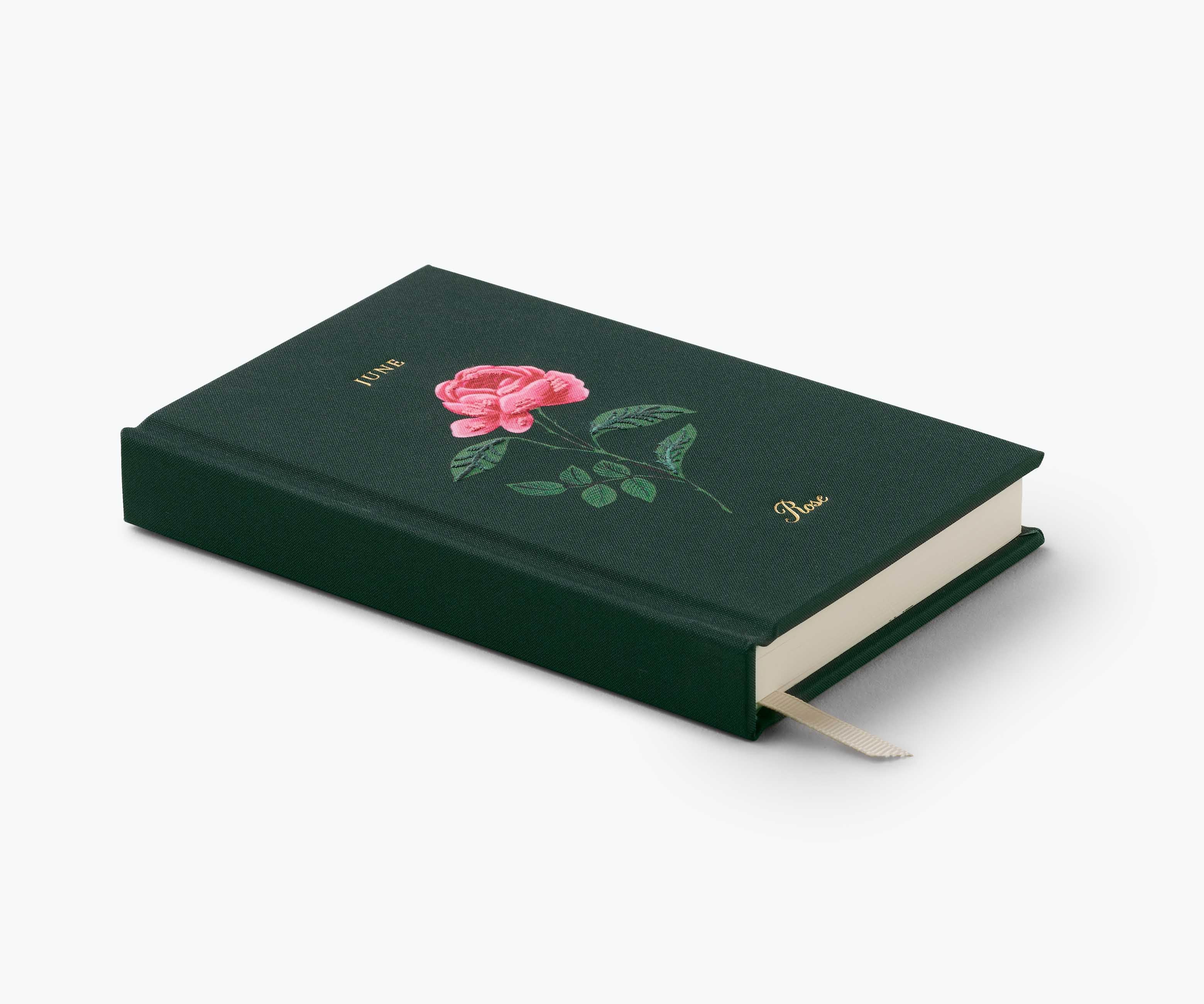 Birth Month Mini Embroidered Journal - June - Image 4