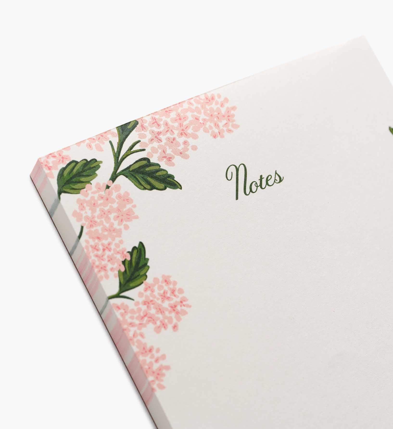 Blank Notepad - Pink Hydrangea - Image 4