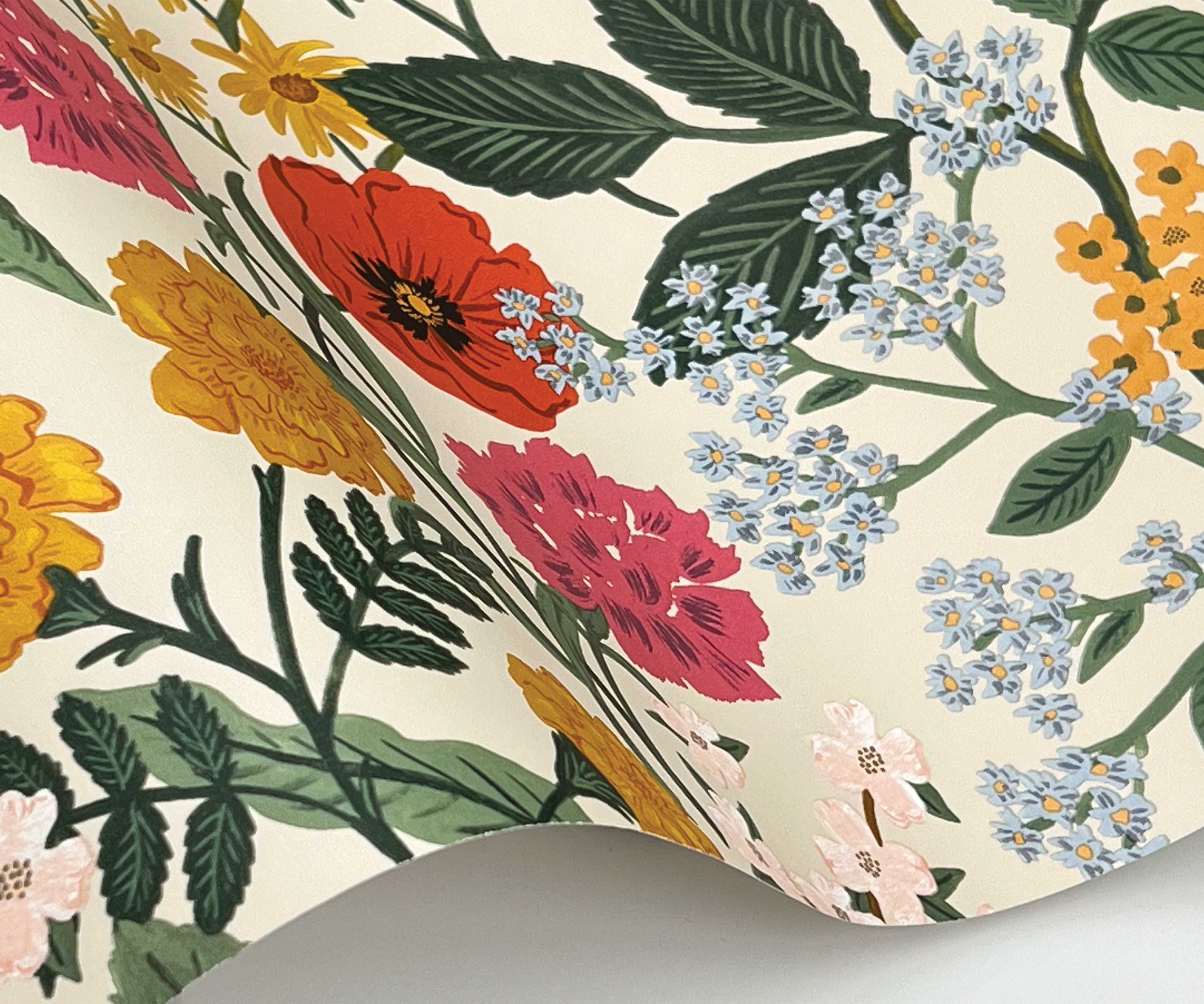 Blossom Wallpaper Sample - Cream - Image 2