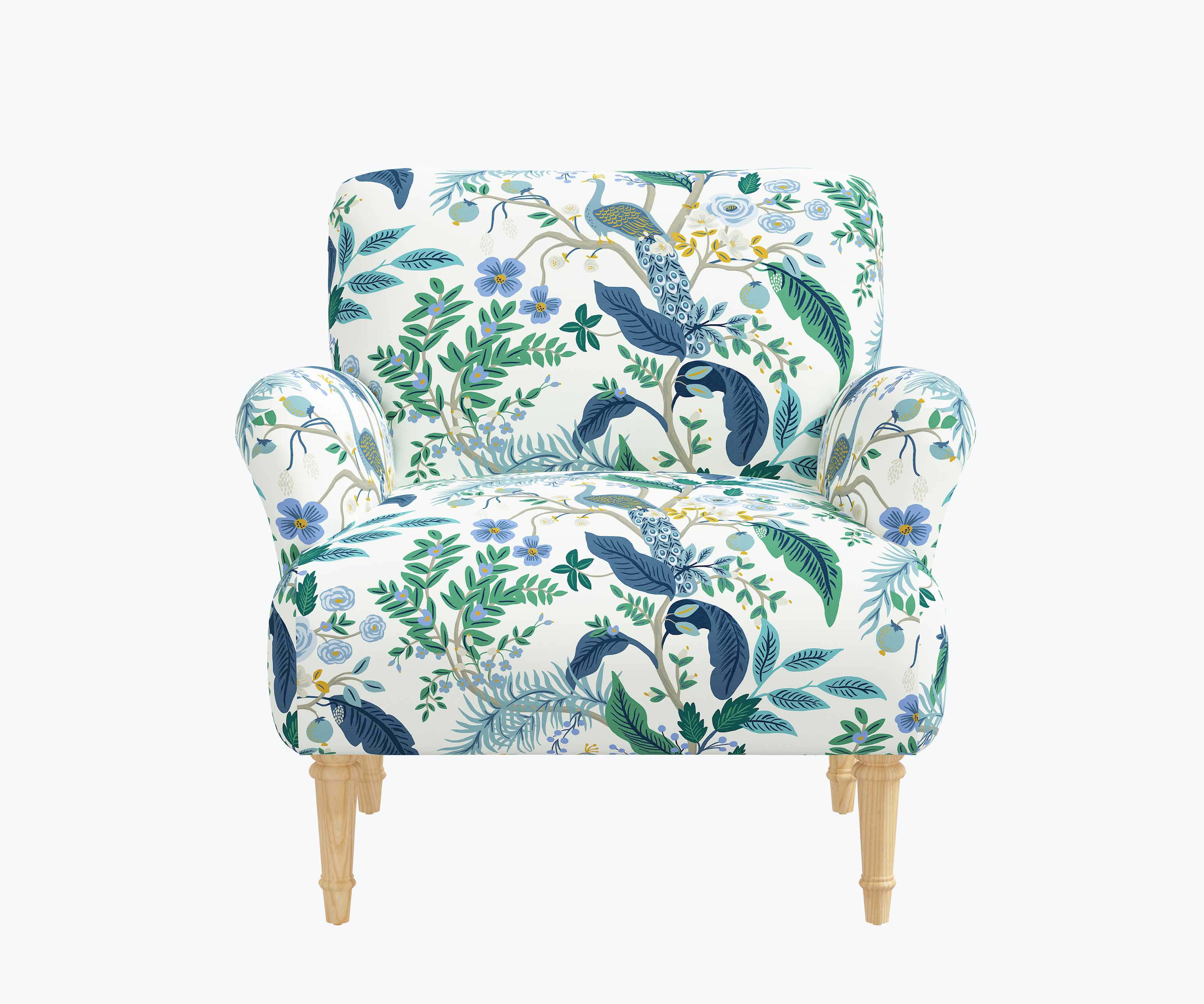 Bristol Armchair - Peacock - Image 9