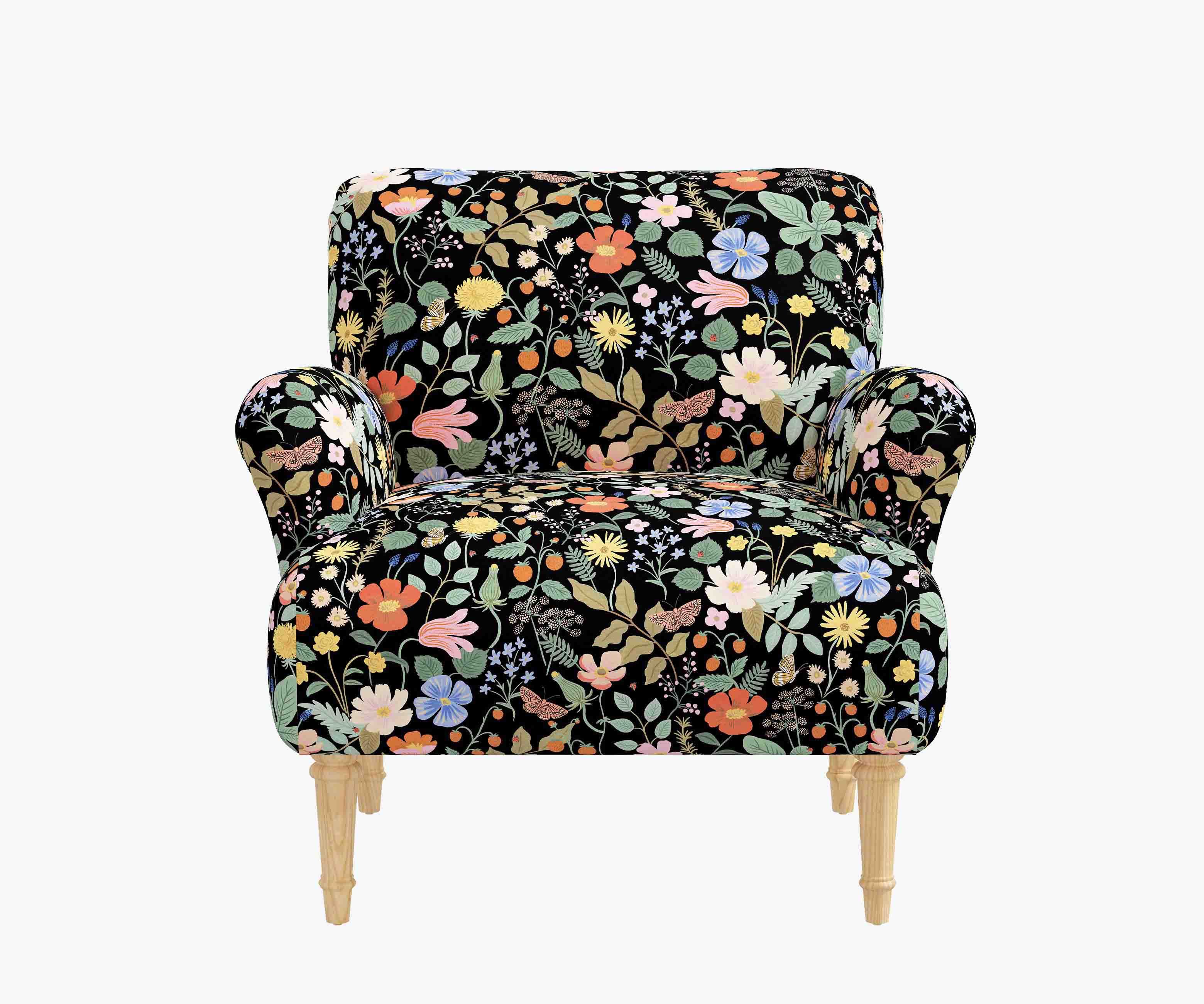 Bristol Armchair - Strawberry Fields - Image 9