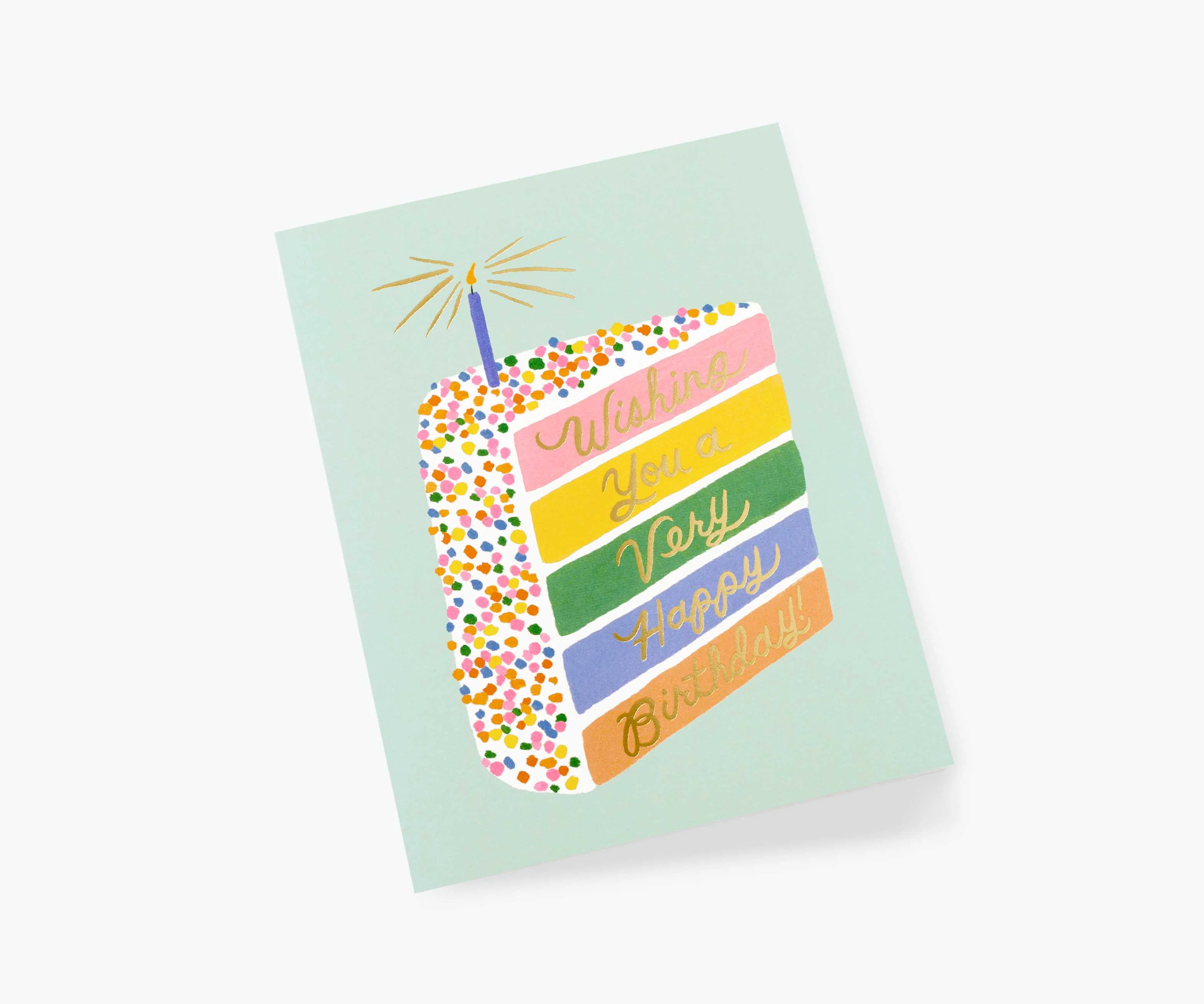 Cake Slice Birthday Card - Single Card - Image 2