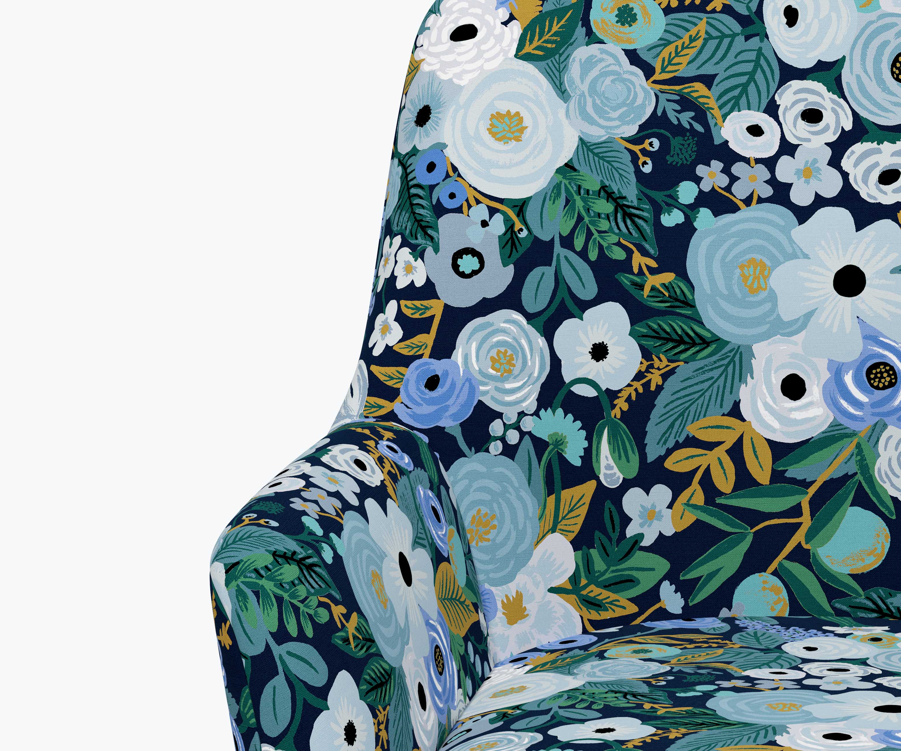 Cambridge Desk Chair - Garden Party Blue - Image 11