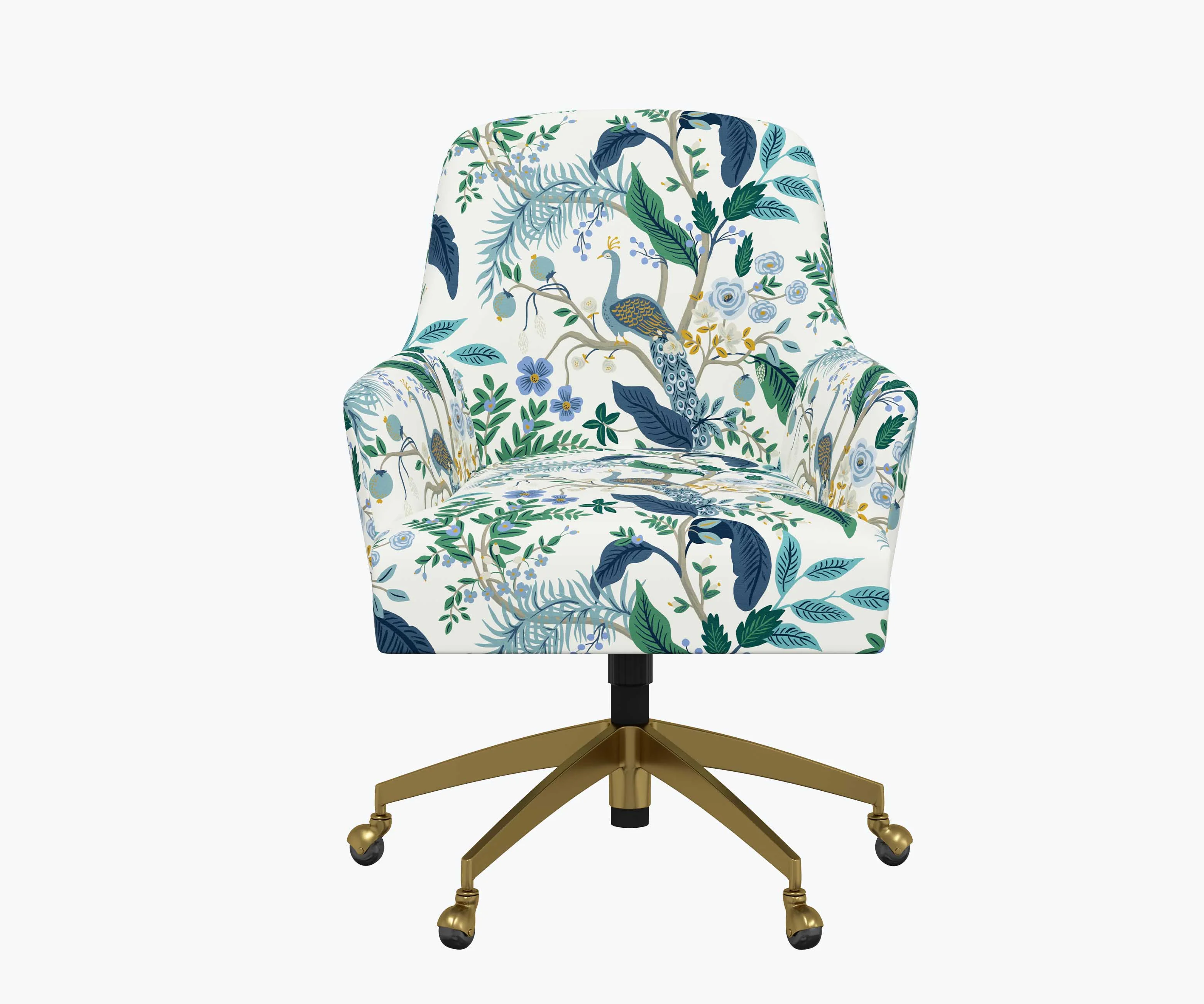 Cambridge Desk Chair - Peacock - Image 3