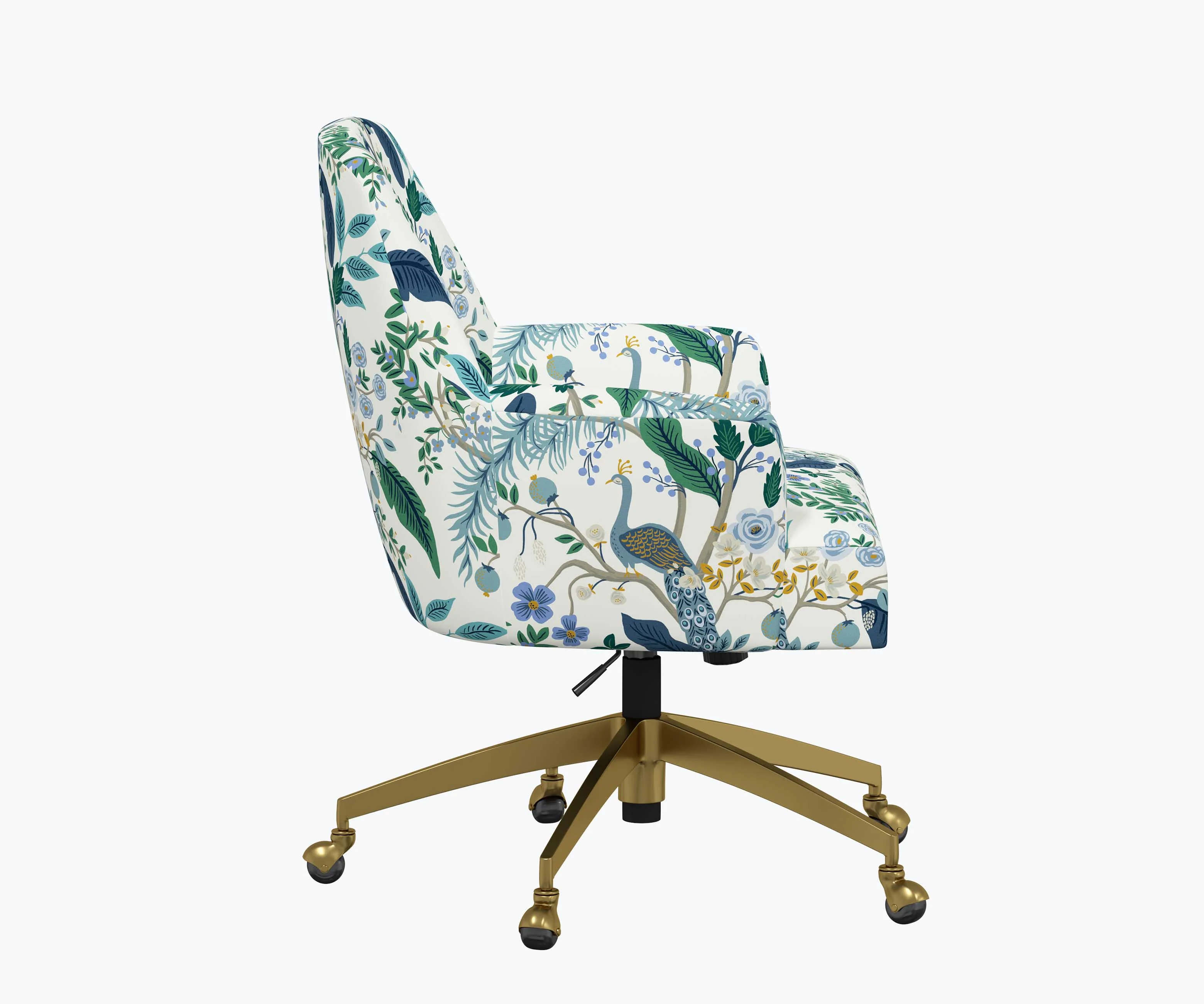 Cambridge Desk Chair - Peacock - Image 4