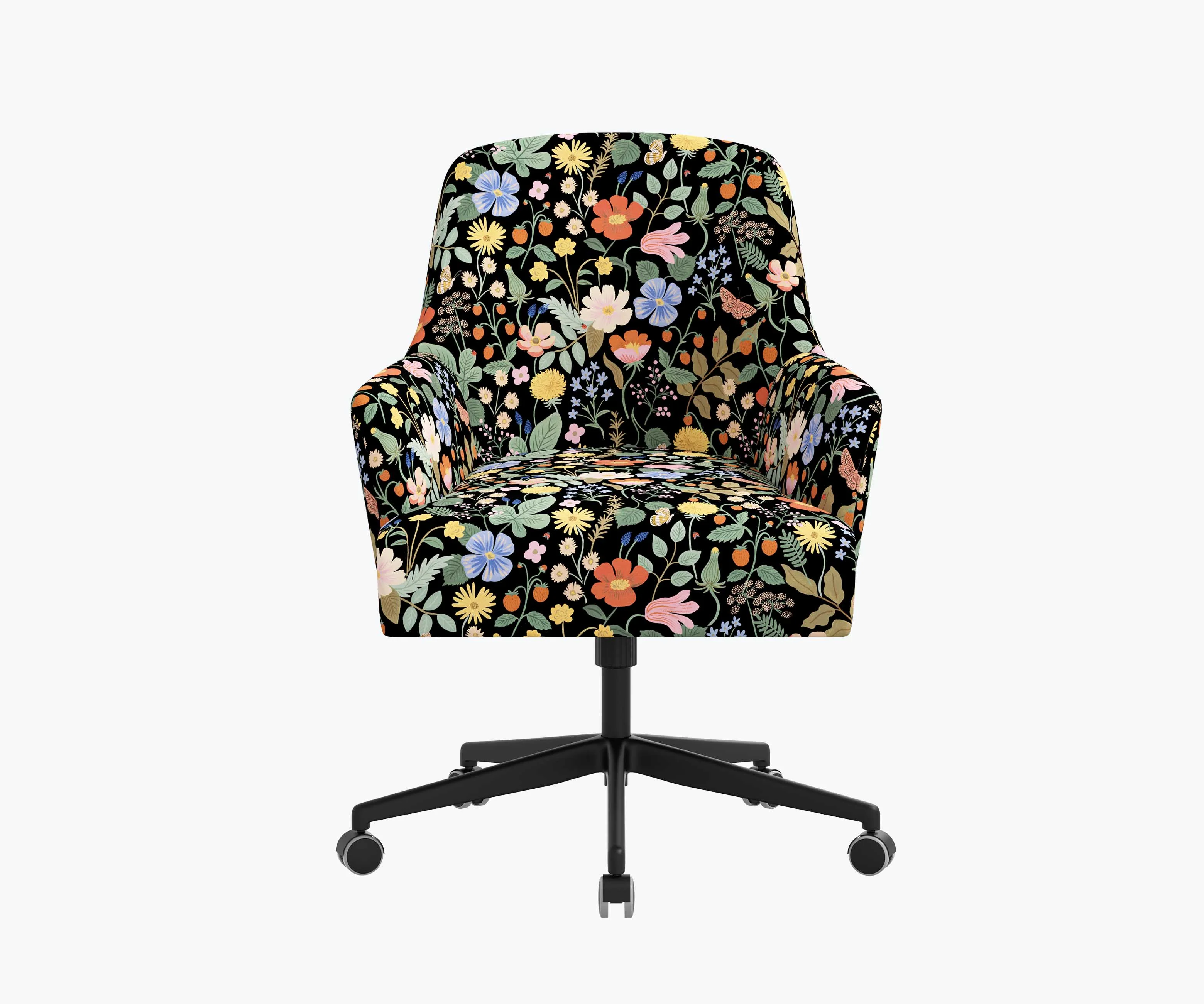 Cambridge Desk Chair - Strawberry Fields - Image 2