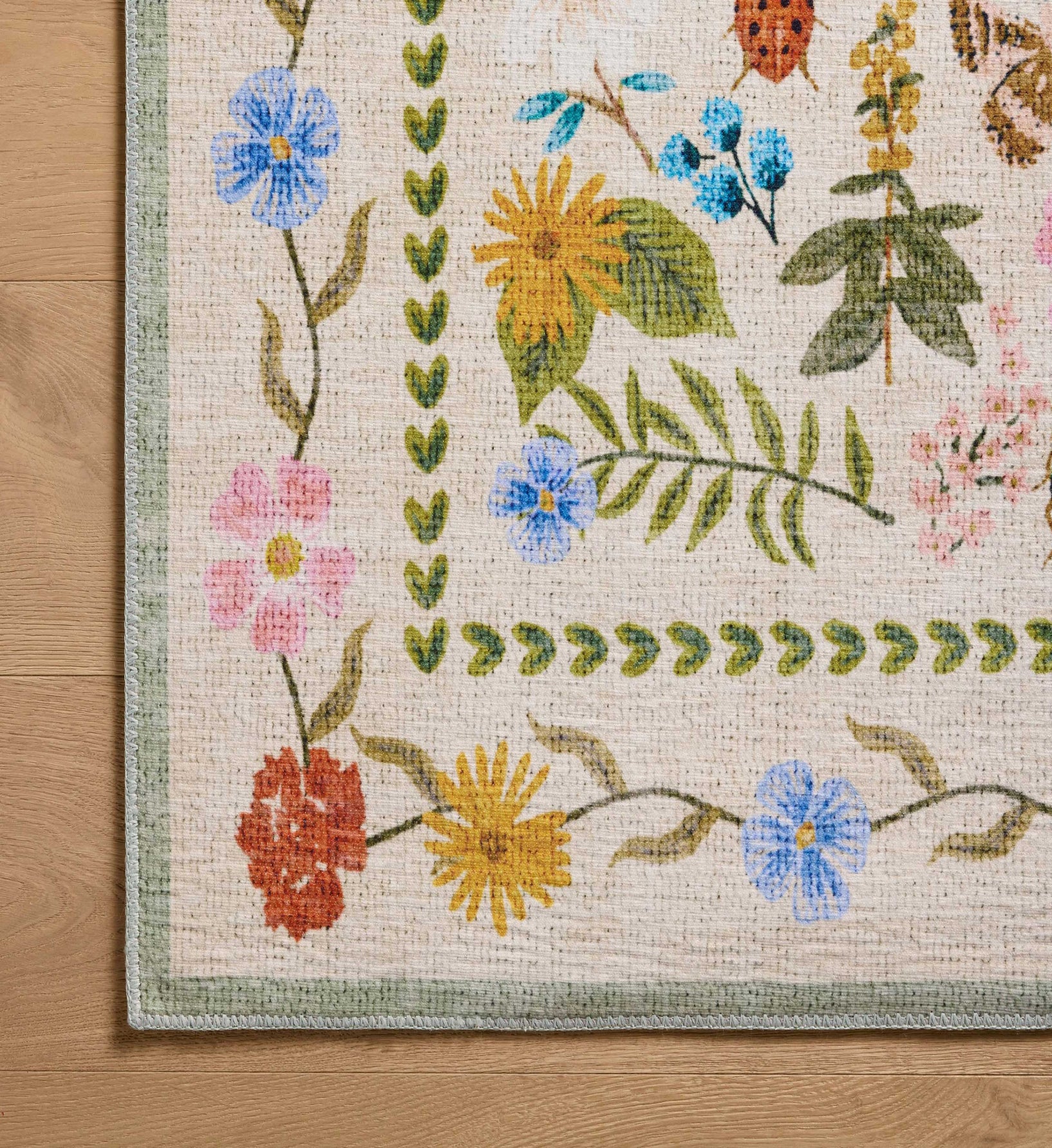 Canopy Curio Printed Rug - Cream - Image 2