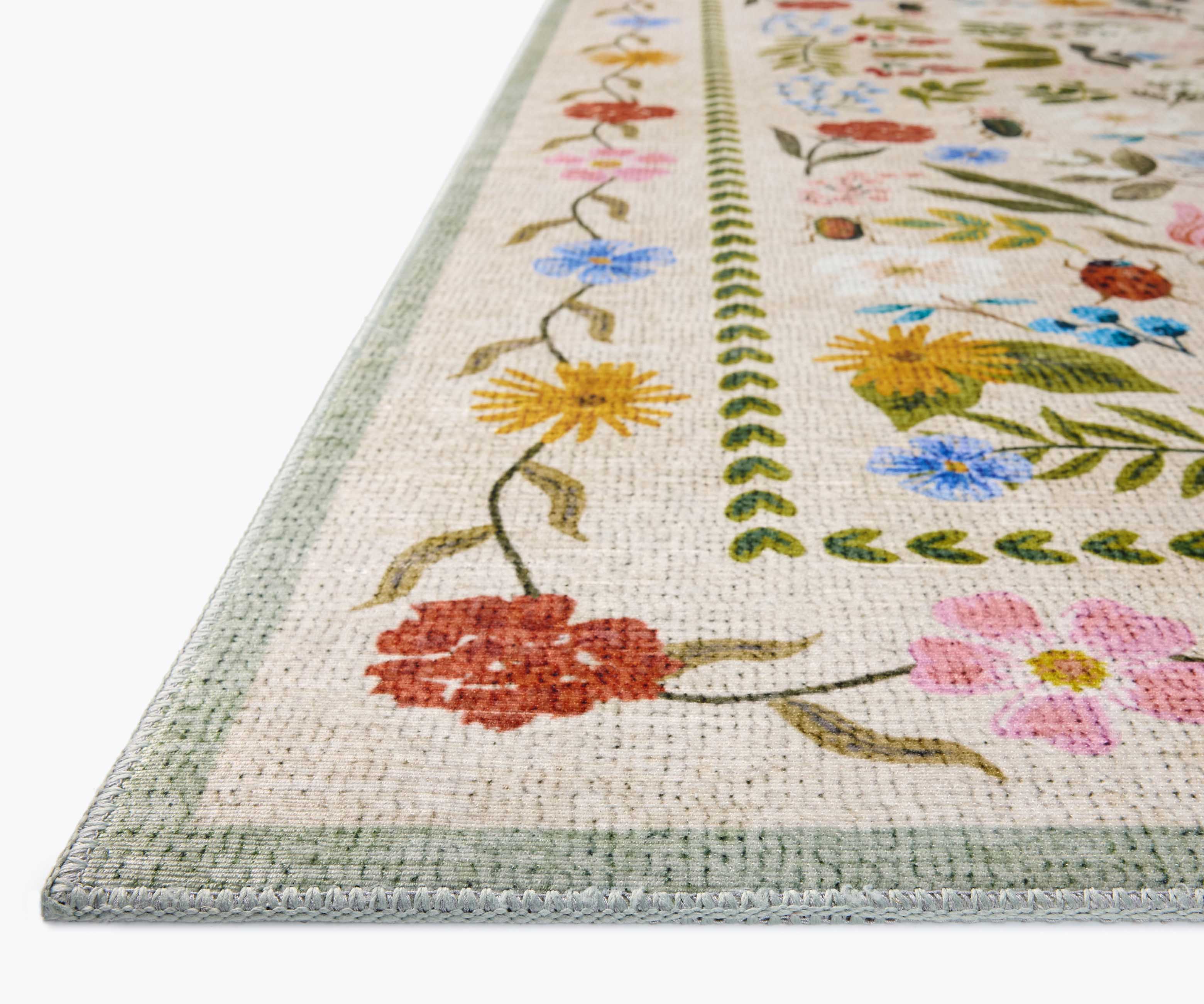 Canopy Curio Printed Rug - Cream - Image 4