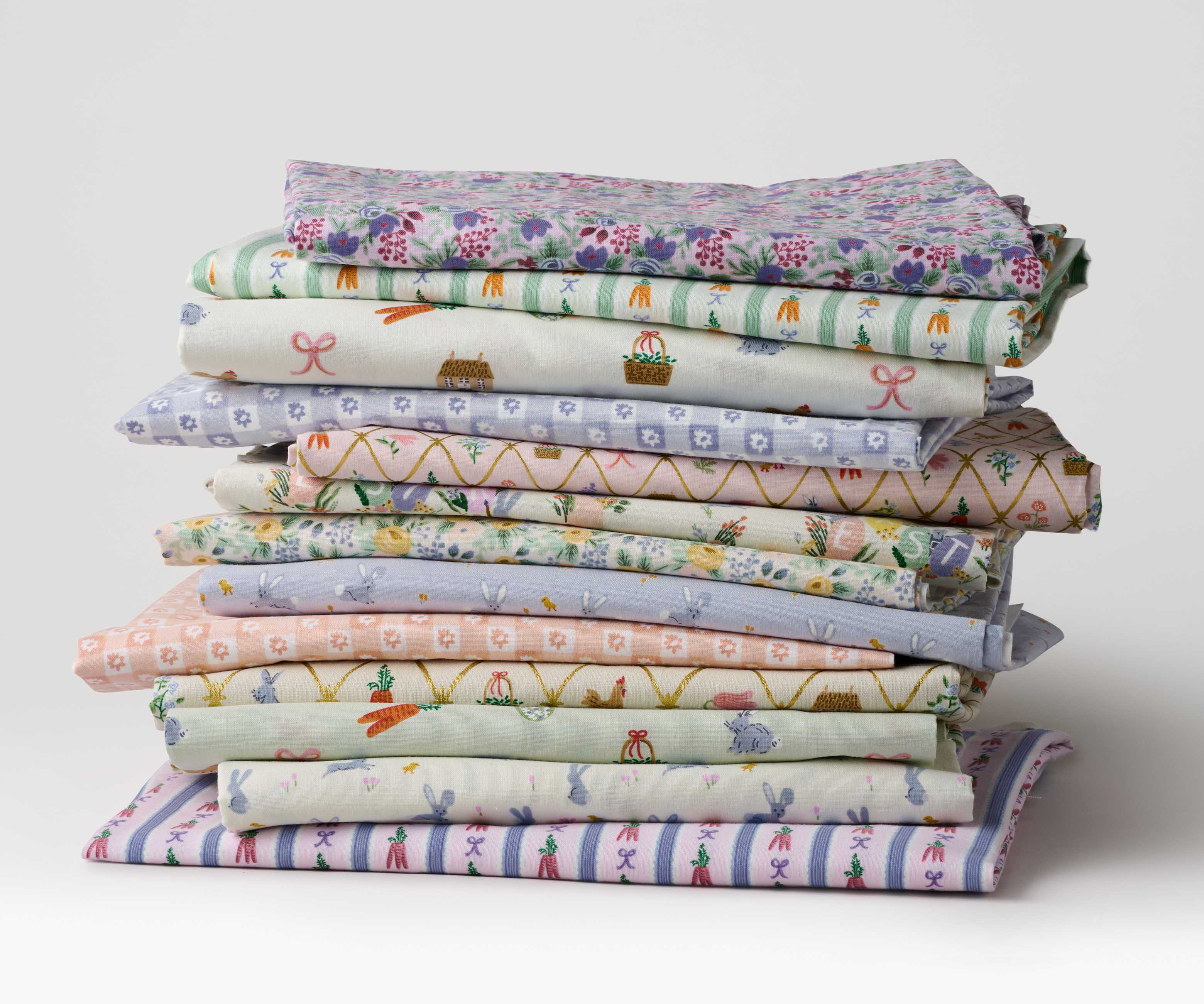 Carrot Patch Cotton Fabric - Mint - Image 4