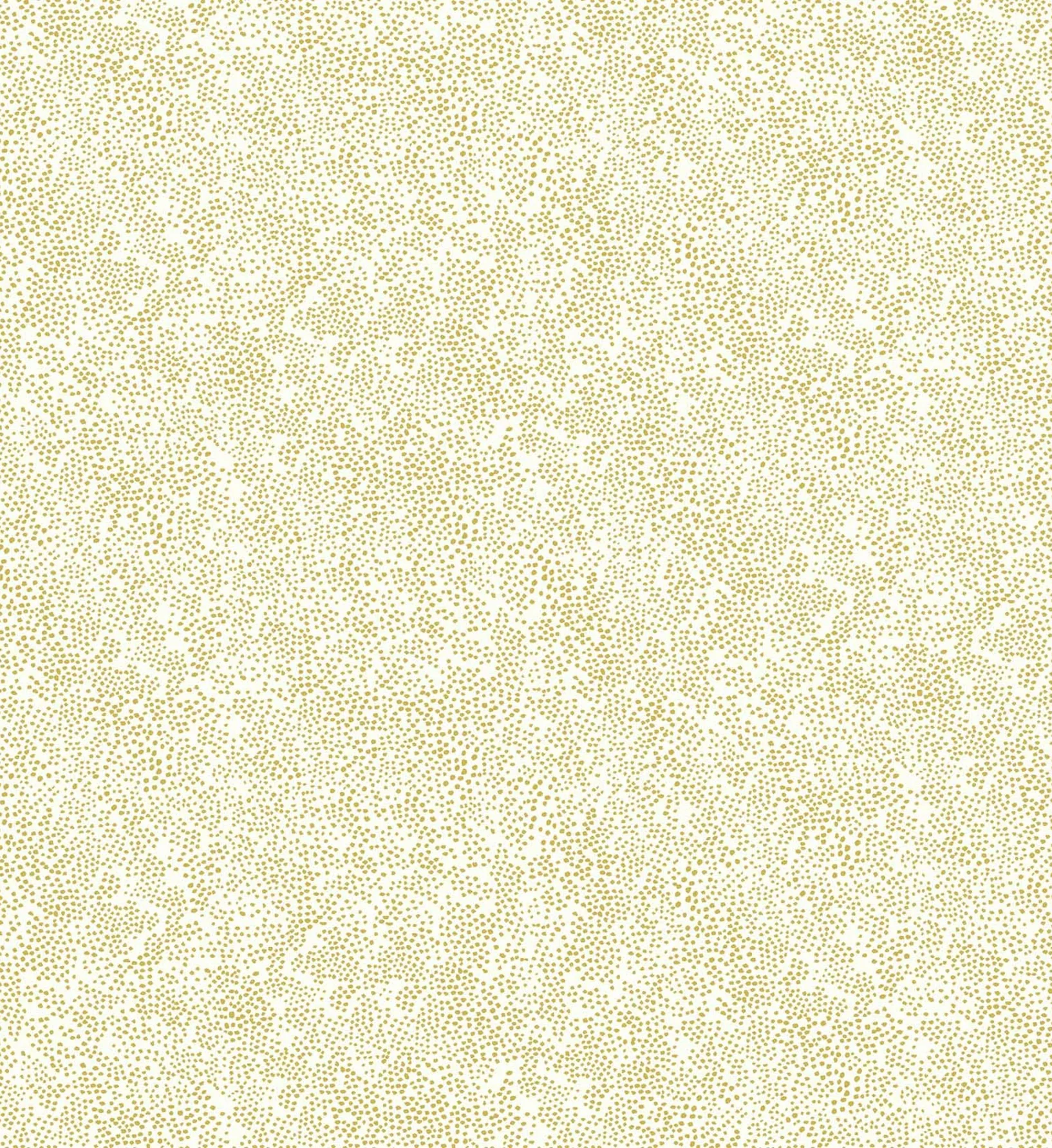 Champagne Dots Wallpaper - Metallic Gold & White - Image 3