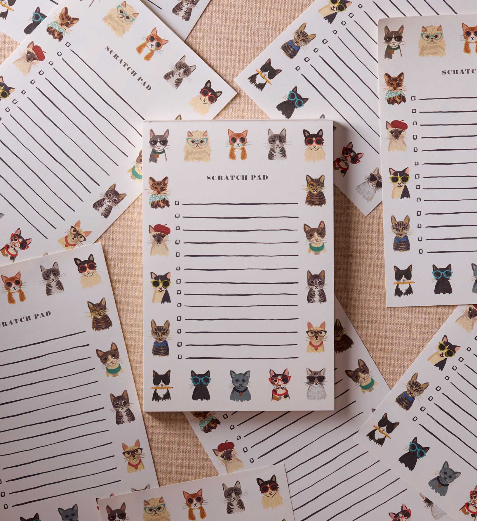 Checklist Notepad - Cool Cats - Image 2