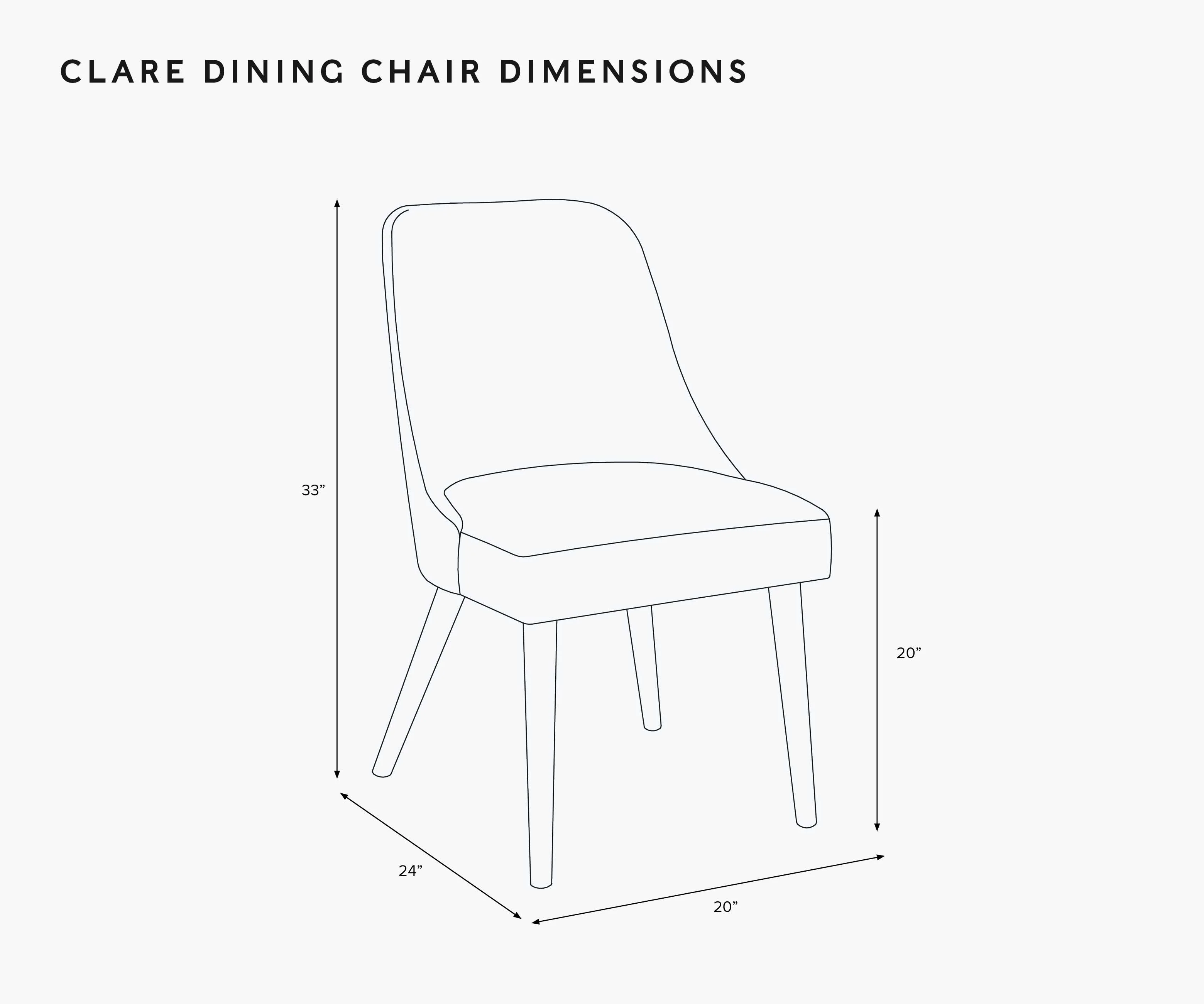 Clare Dining Chair - Peacock - Image 7