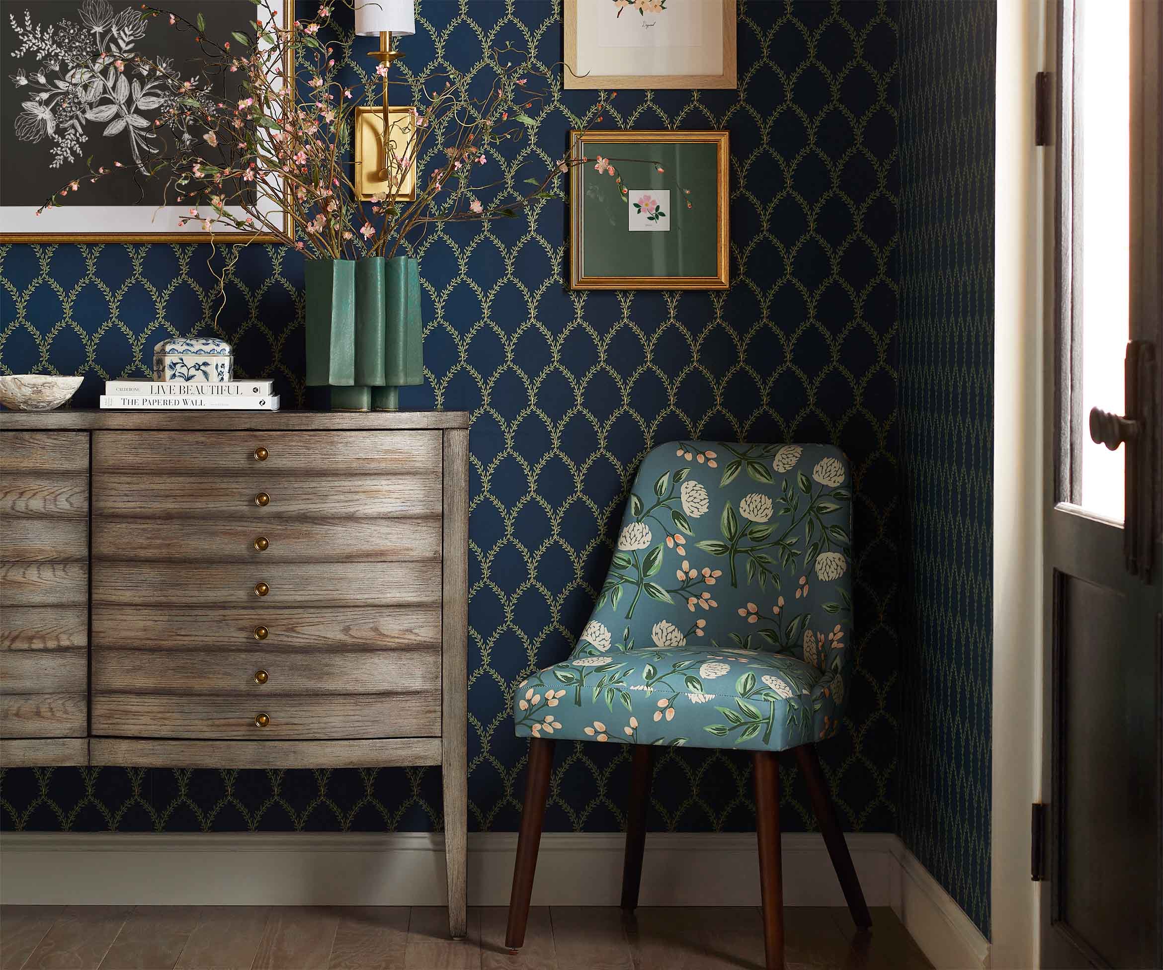 Clare Dining Chair - Peonies - Image 2
