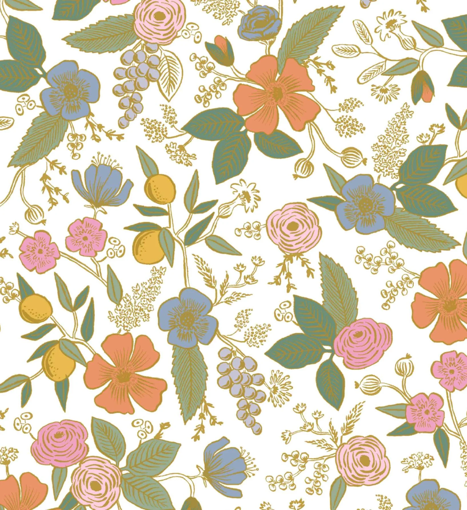Colette Peel & Stick Wallpaper - Rose Multi - Image 3