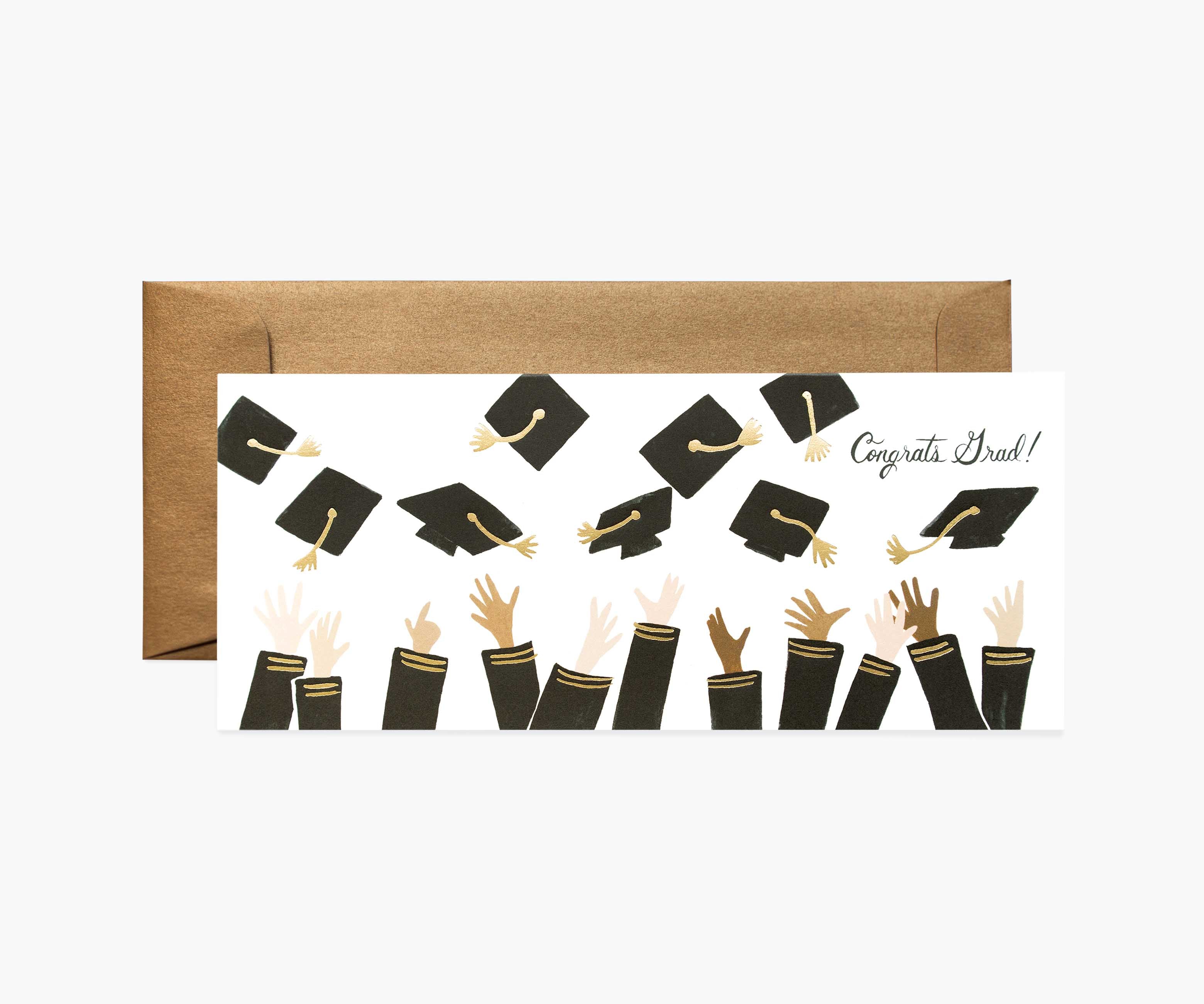 Congrats Grad! Money Holder Congrats Card - Single Card