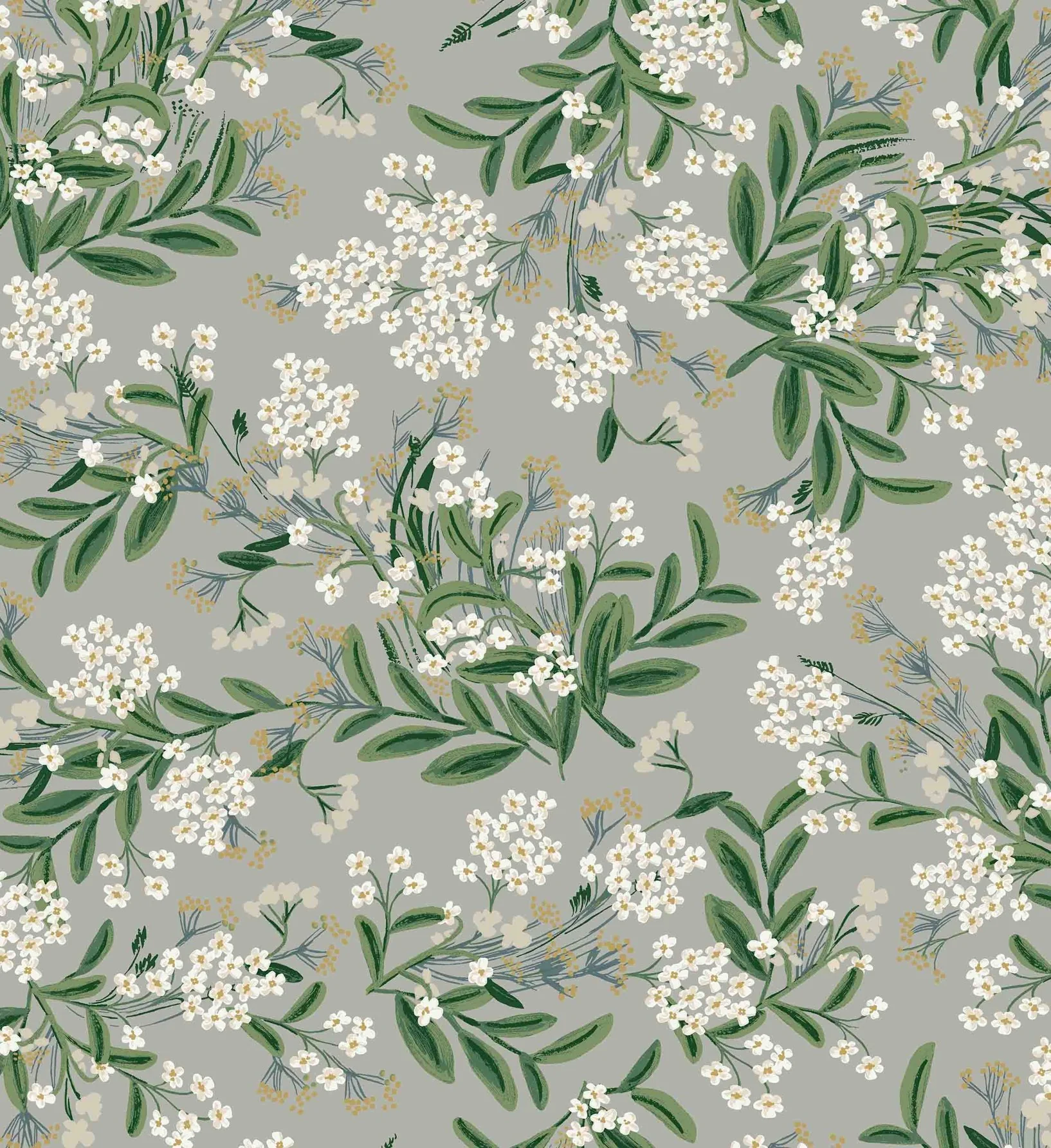 Cornflower Wallpaper - Grey - Image 3