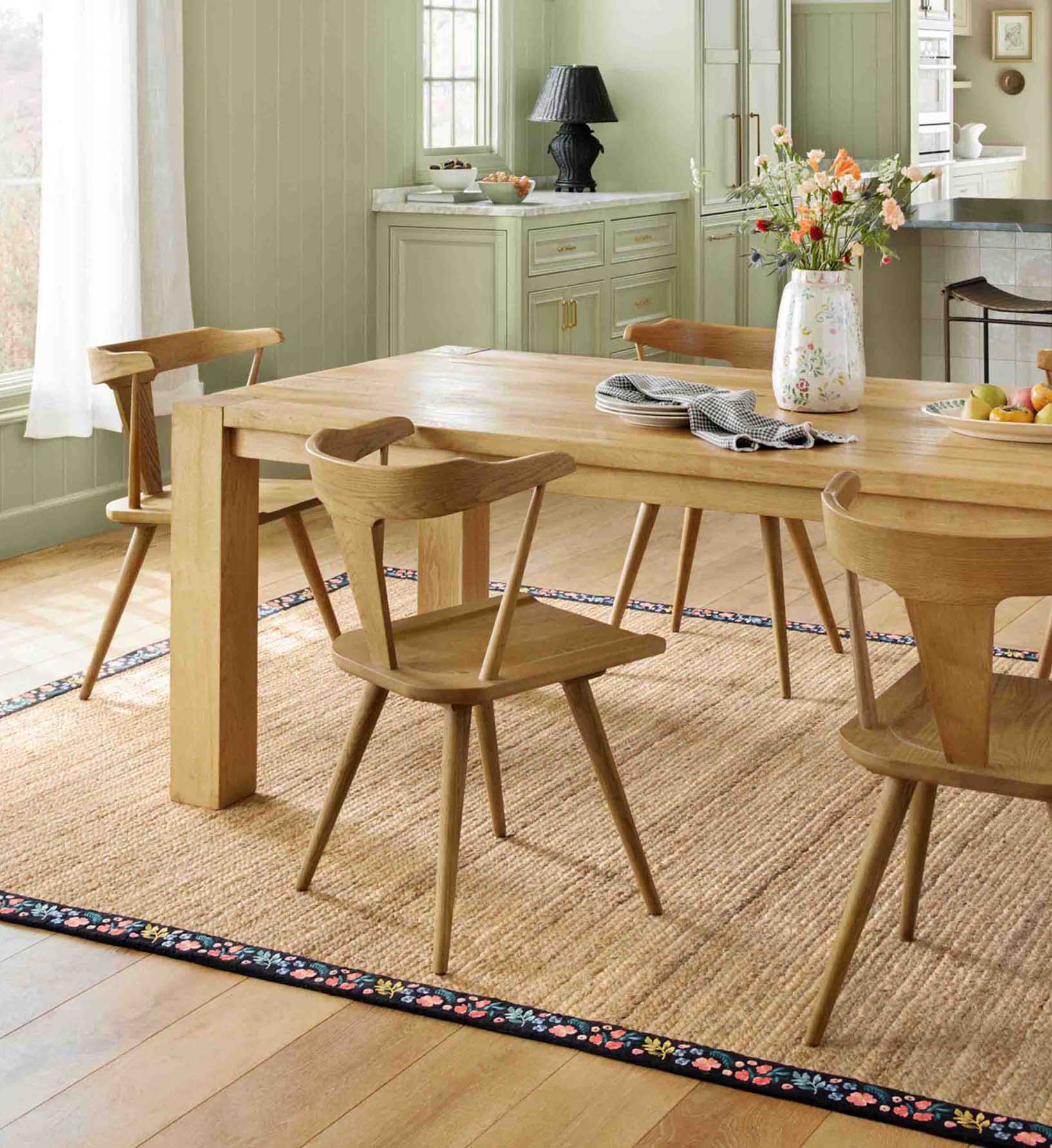Costa Wildwood Jute Rug - Natural & Black - Image 2