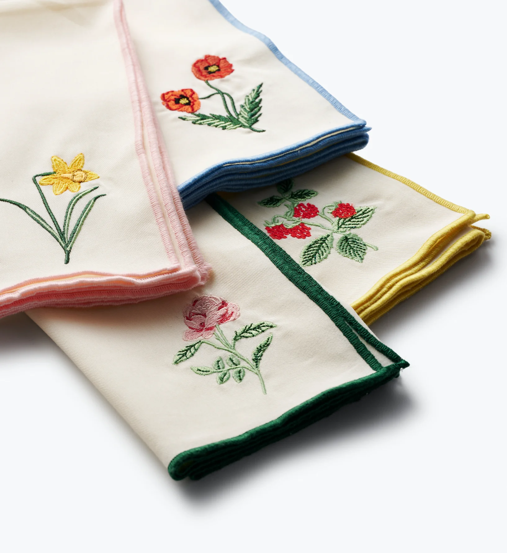 Cotton Napkin Set - Garden Study - Image 4
