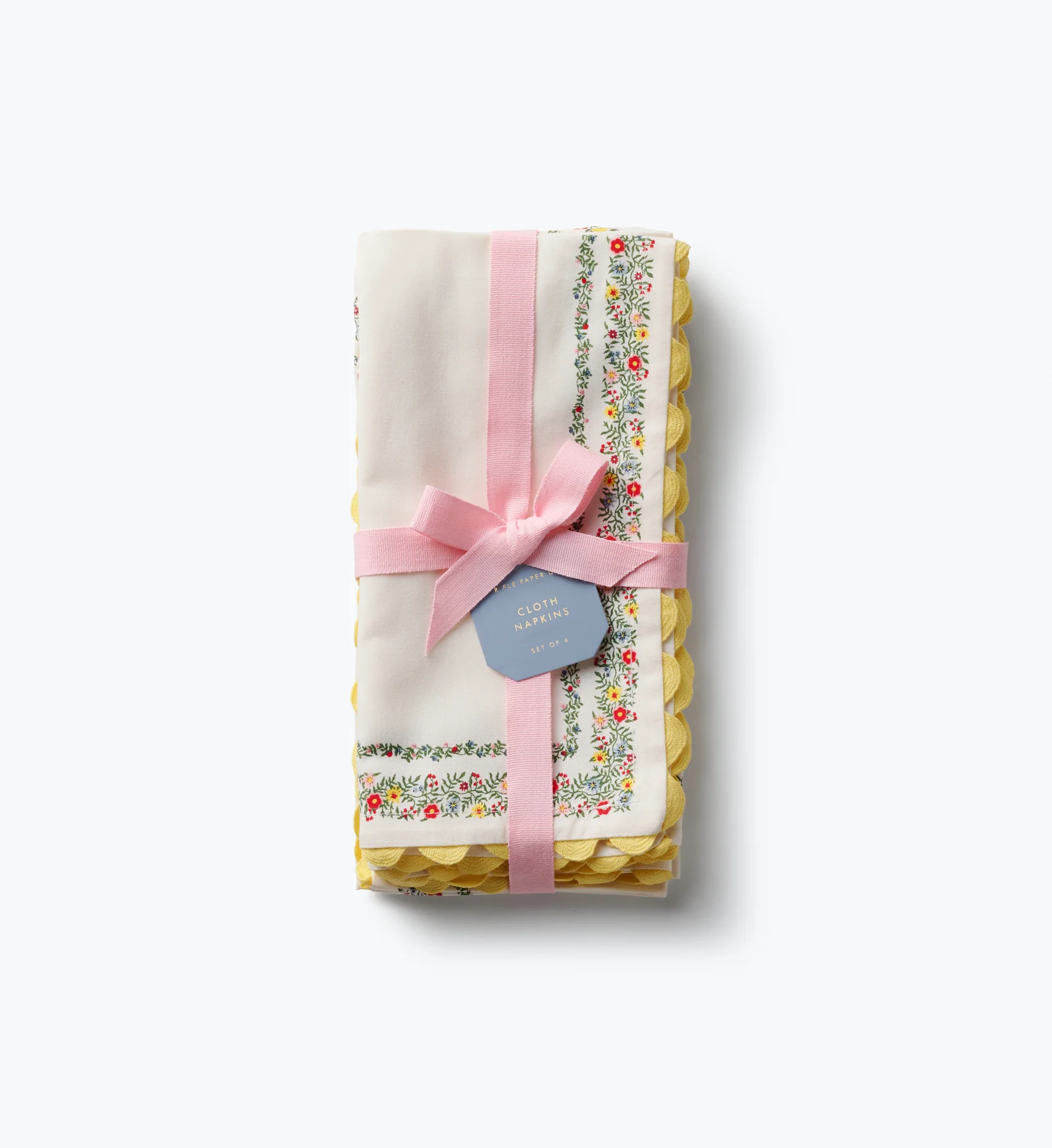 Cotton Napkin Set - Rosette - Image 8