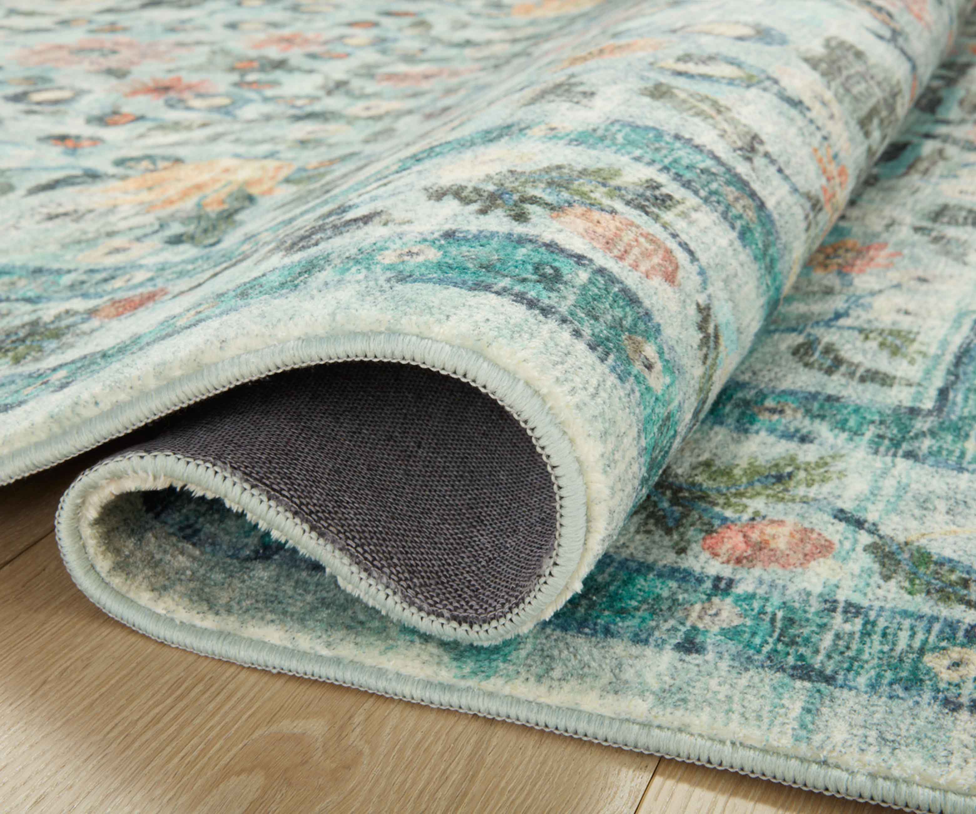 Courtyard Eve Printed Rug - Sage - Image 3