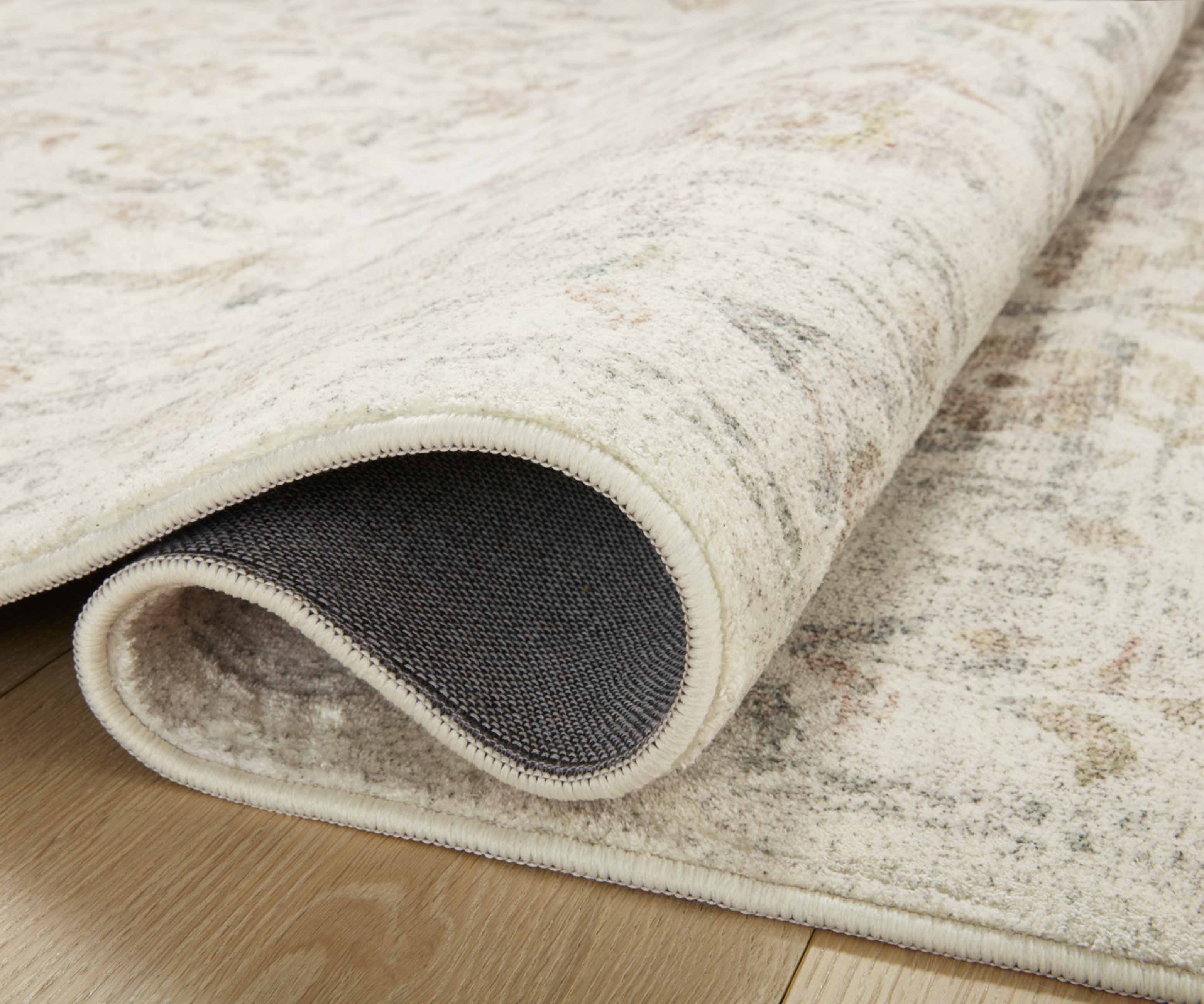 Courtyard Lily Printed Rug - Yellow Multi - Image 3
