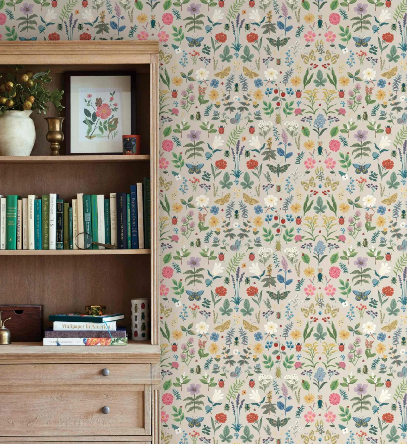 Curio Peel & Stick Wallpaper - Linen - Image 2