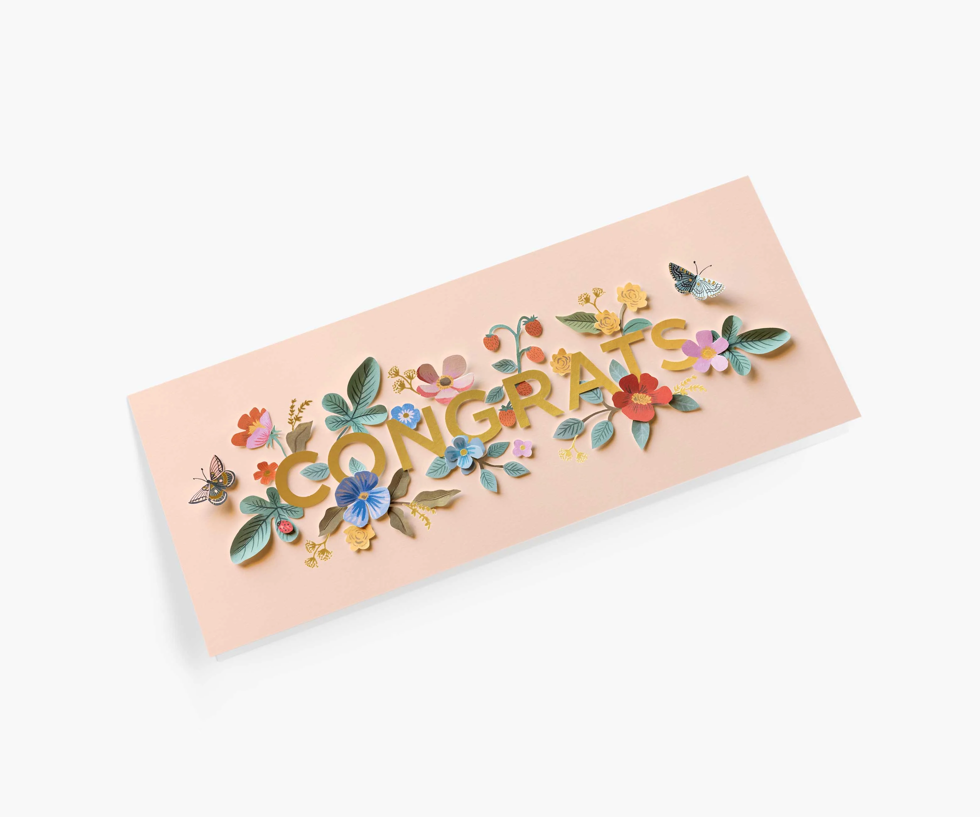 Cut Paper Money Holder Congrats Card - Single Card - Image 2