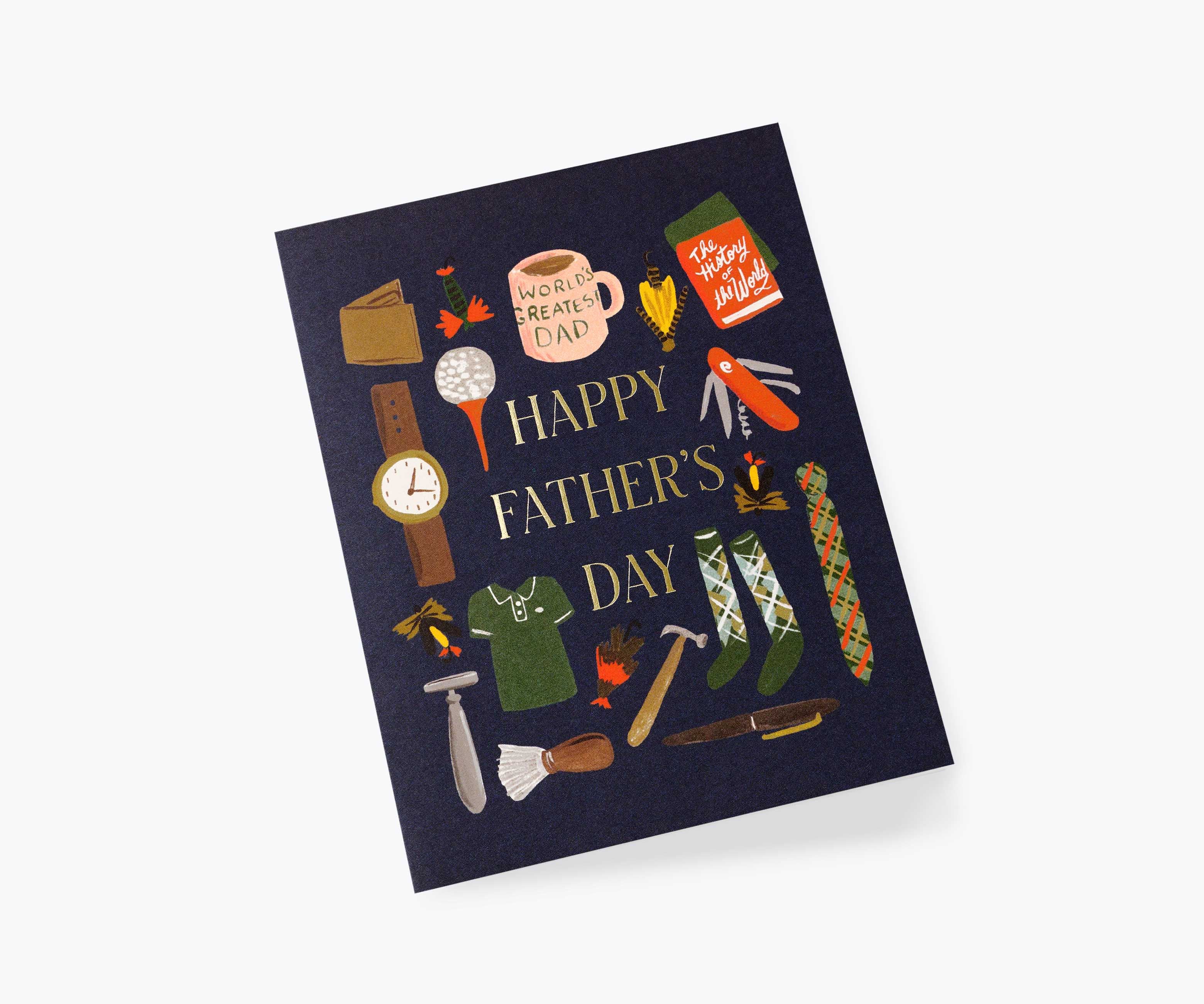 Dad's Favorite Things Father's Day Card - Single Card - Image 2