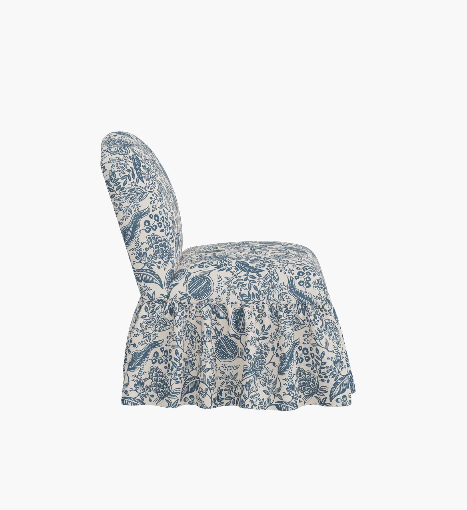 Edie Slipper Chair - Pomegranate - Image 3