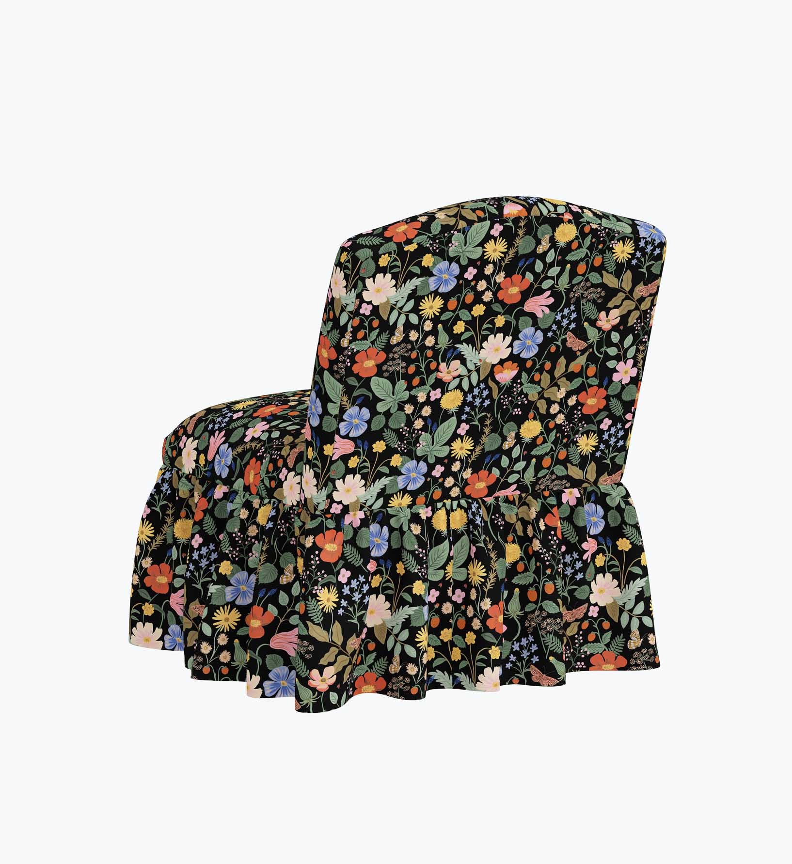 Edie Slipper Chair - Strawberry Fields - Image 4