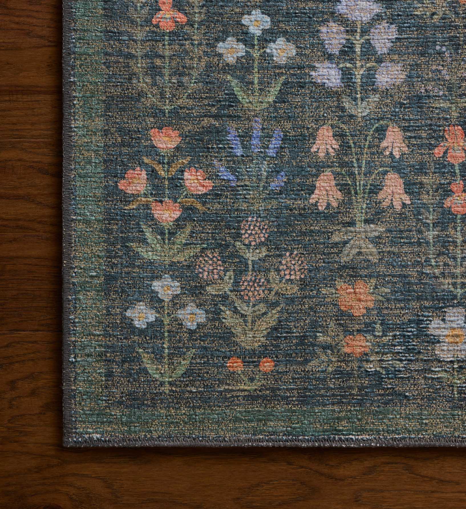 Edinburgh Campbell Power Loomed Rug - Navy - Image 3