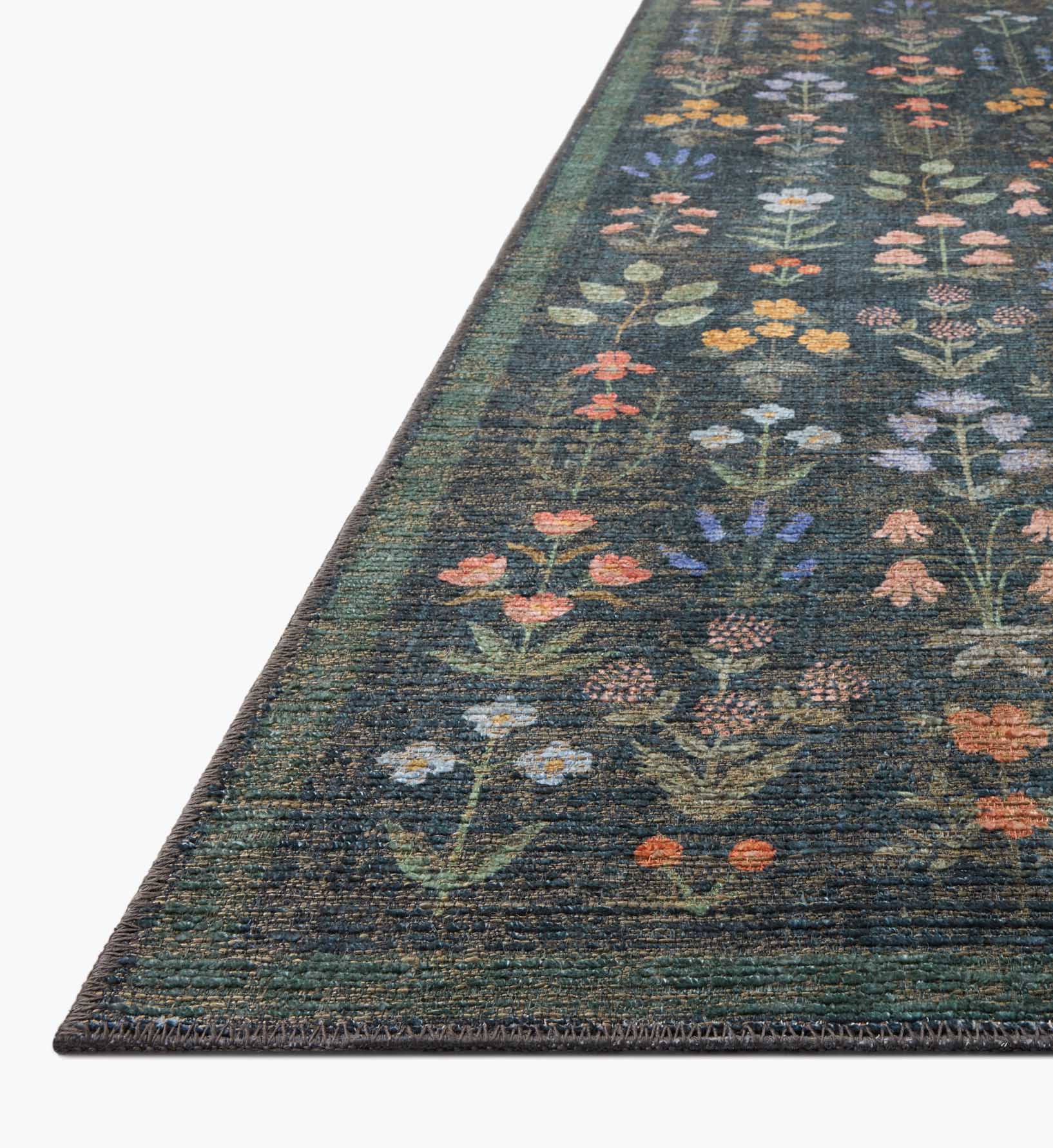 Edinburgh Campbell Power Loomed Rug - Navy - Image 5