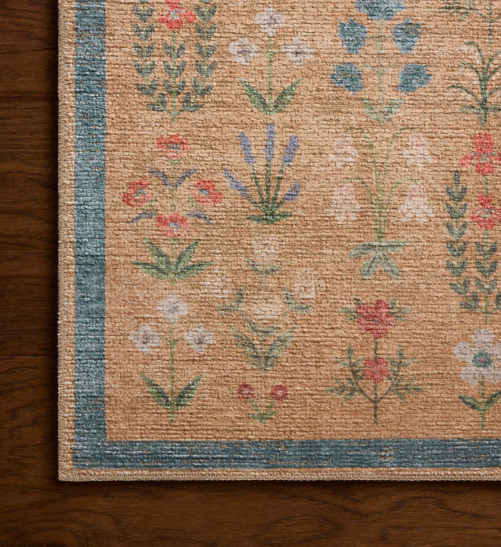 Edinburgh Campbell Power Loomed Rug - Wheat - Image 3