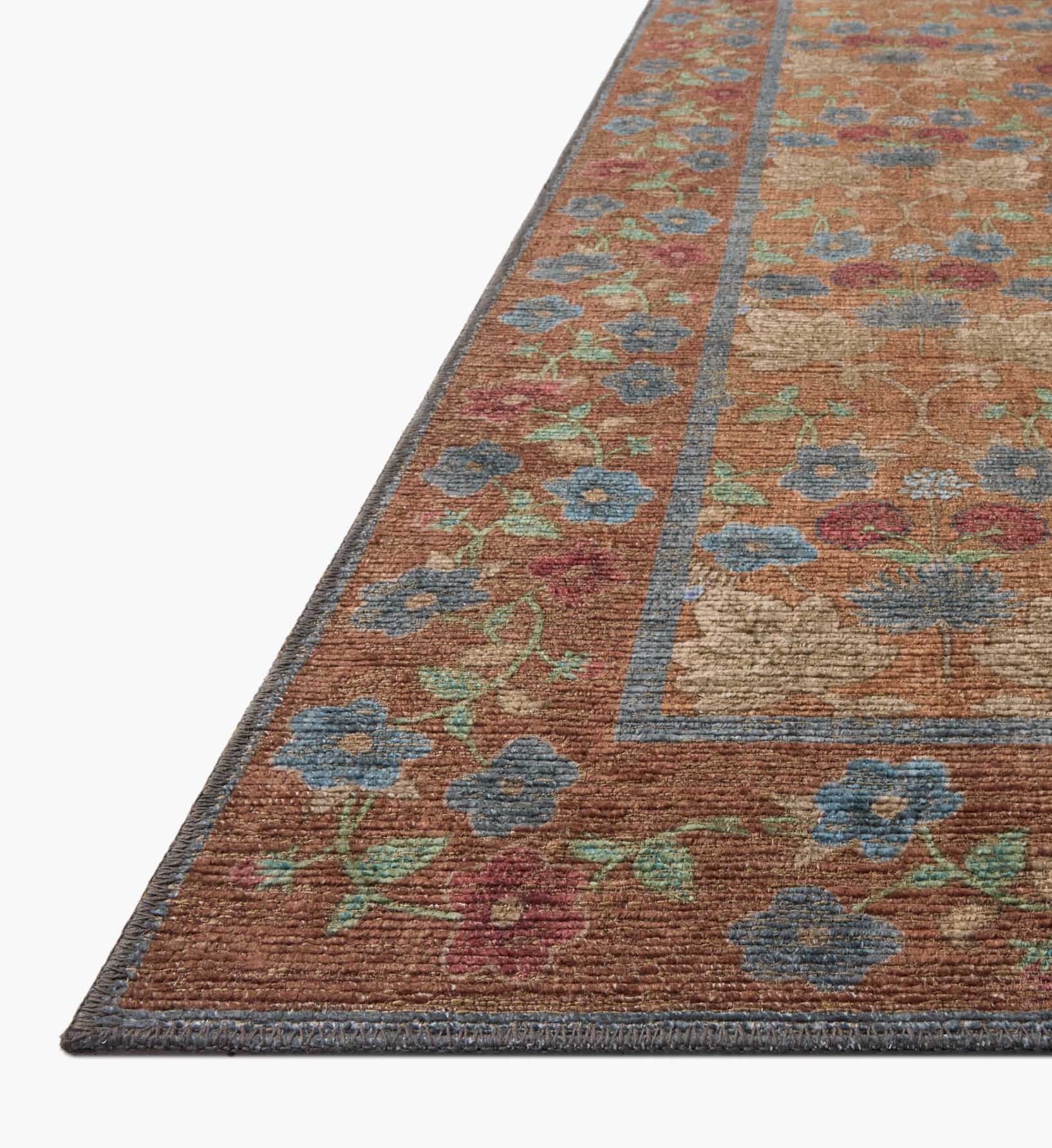 Edinburgh Maple Power Loomed Rug - Cinnamon - Image 5