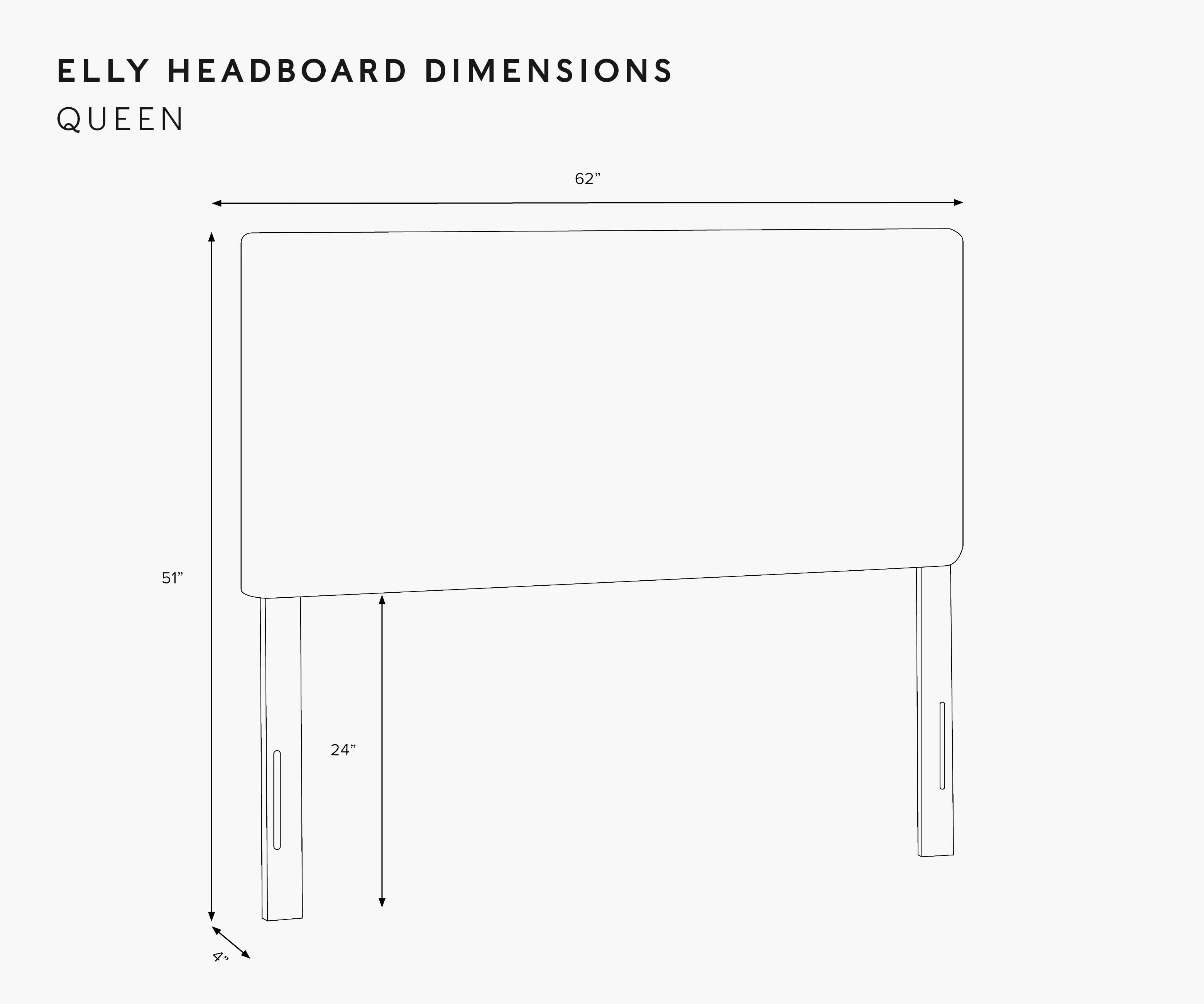 Elly Headboard - Strawberry Fields - Image 8