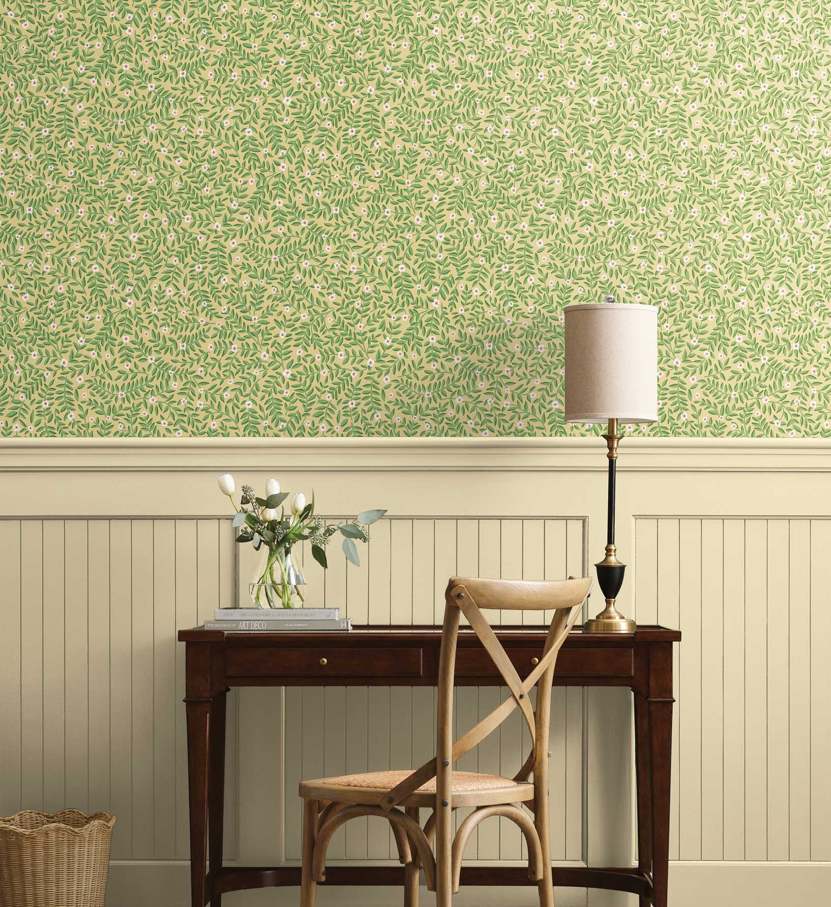 Elodie Peel & Stick Wallpaper - Gold - Image 2