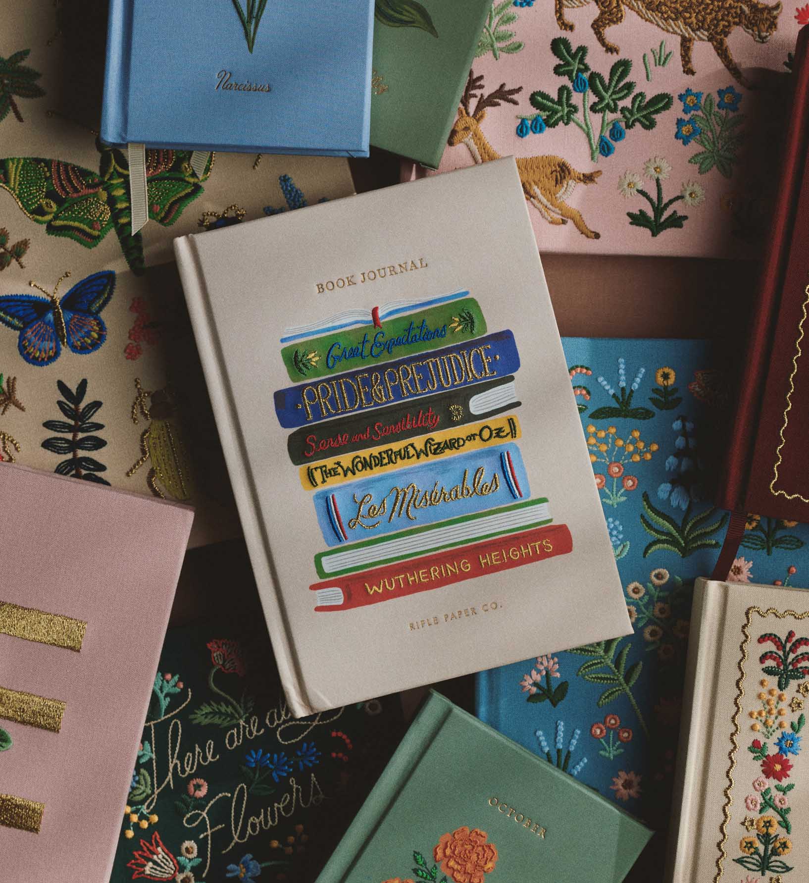 Embroidered Book Journal - Book Club - Image 2