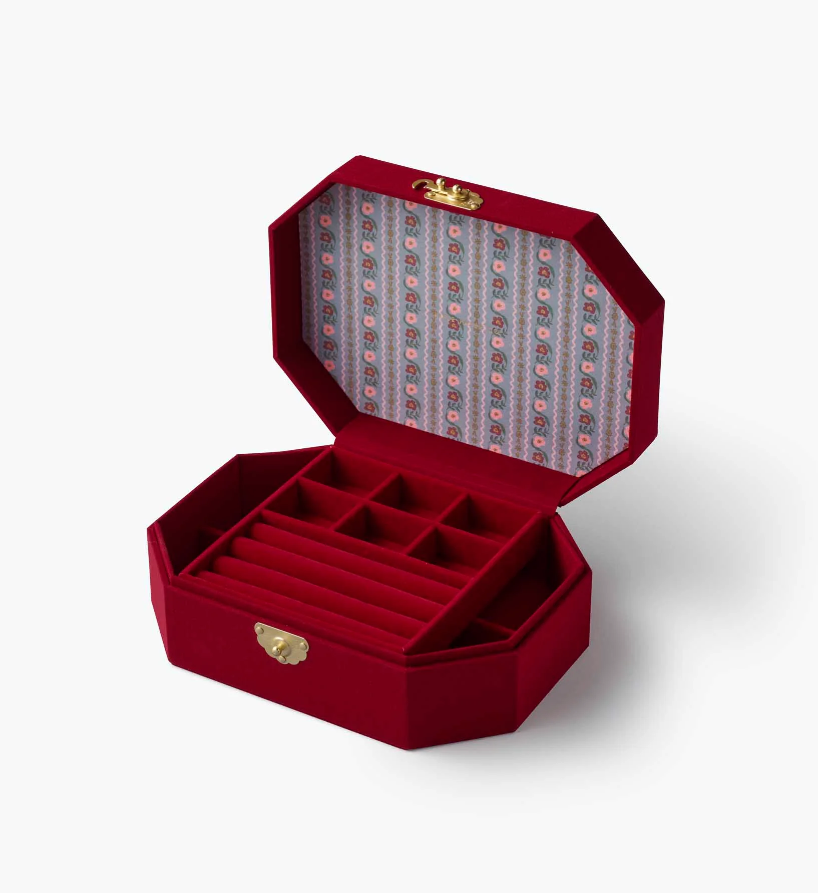 Embroidered Jewelry Box - Gemma - Image 4