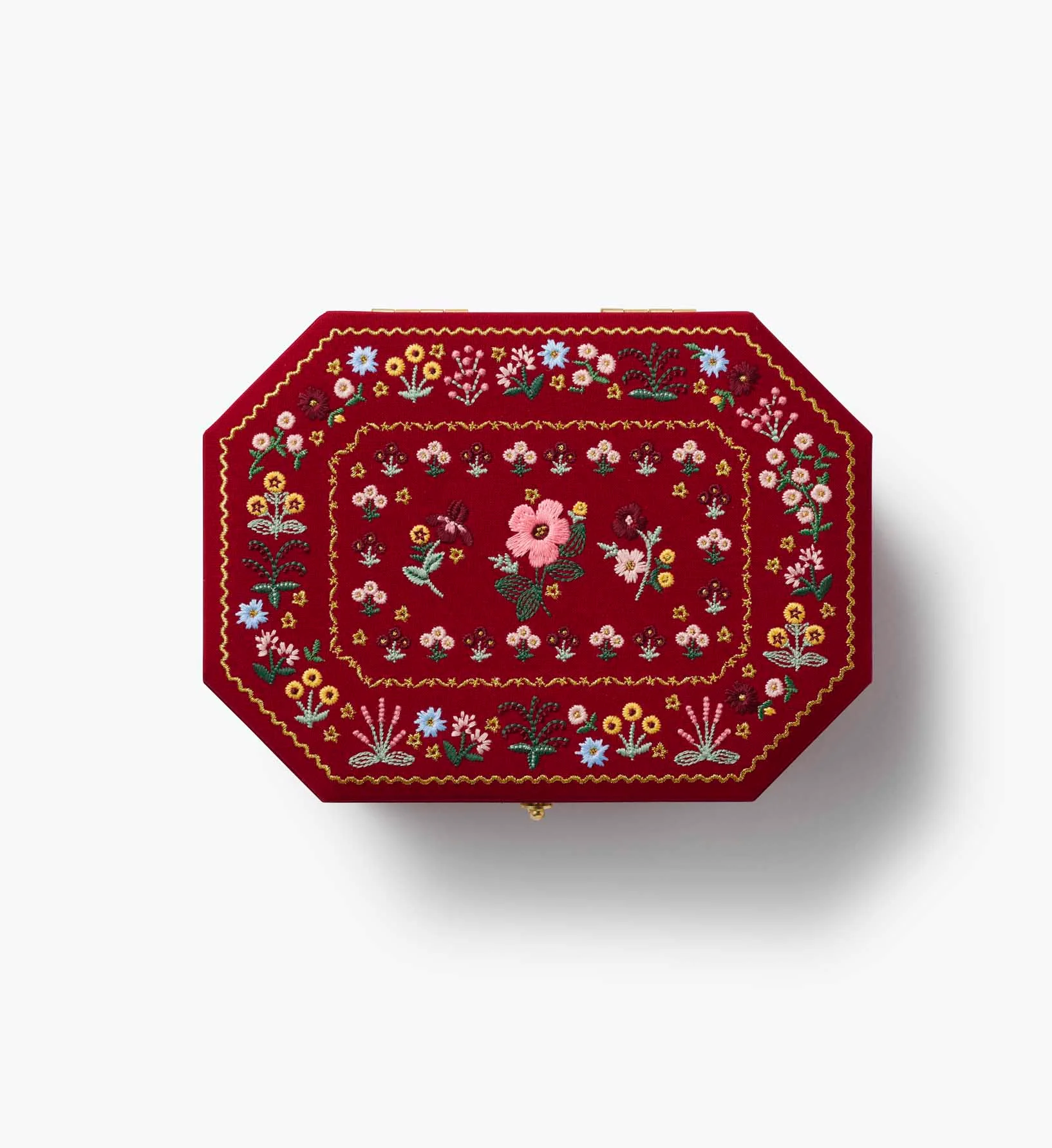 Embroidered Jewelry Box - Gemma - Image 6