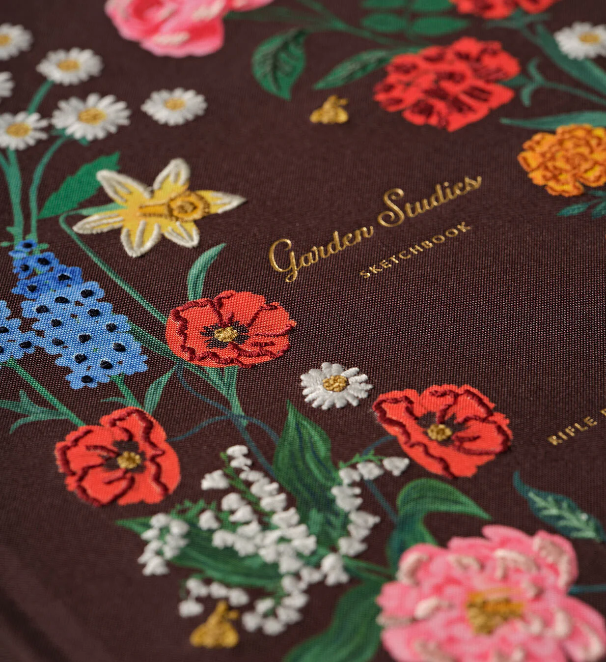 Embroidered Sketchbook - Garden Study - Image 3